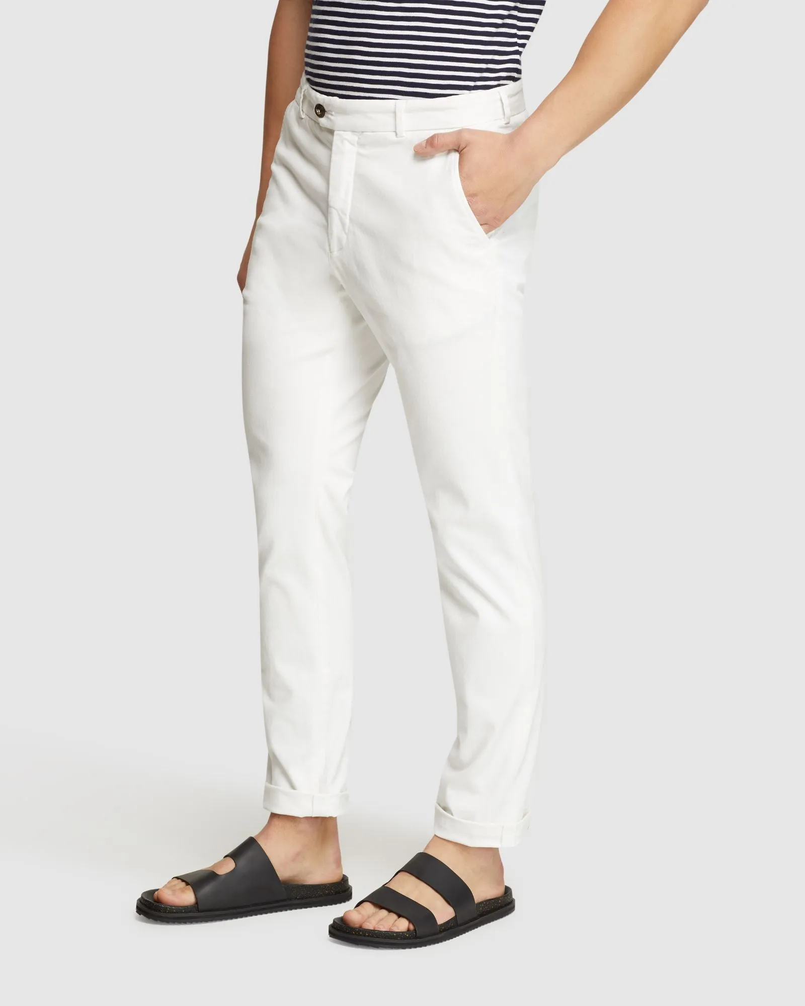 Luka Stretch Organic Cotton Chinos