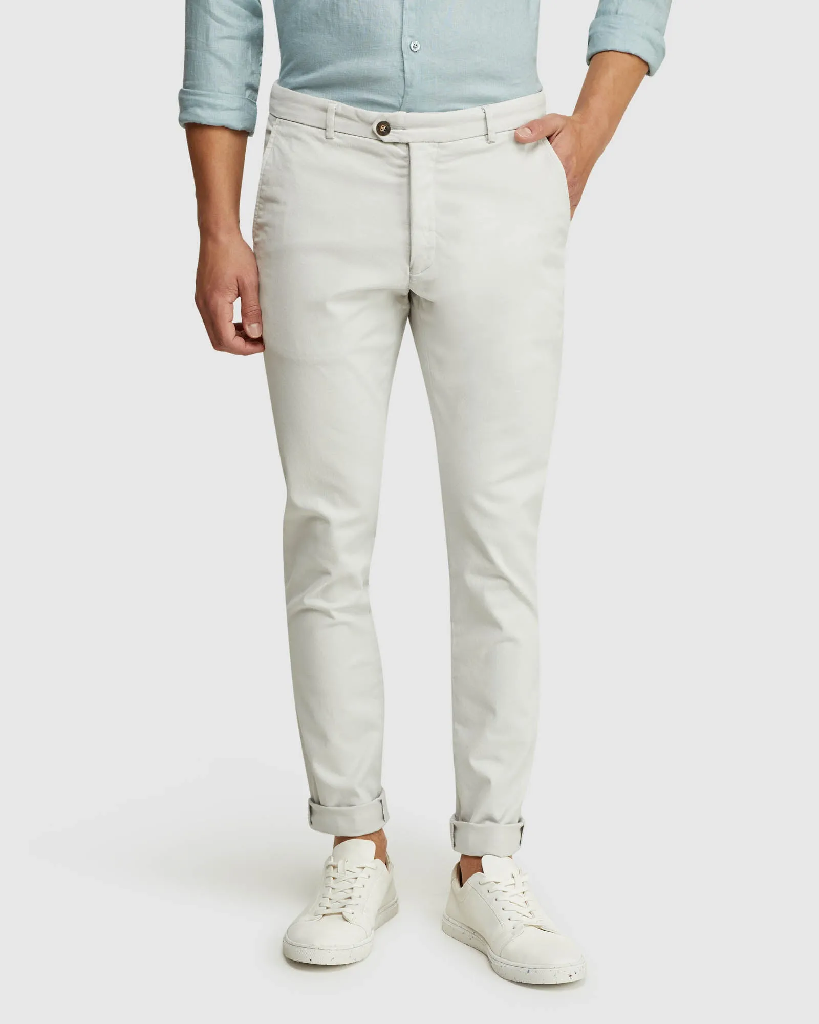 Luka Stretch Organic Cotton Chinos