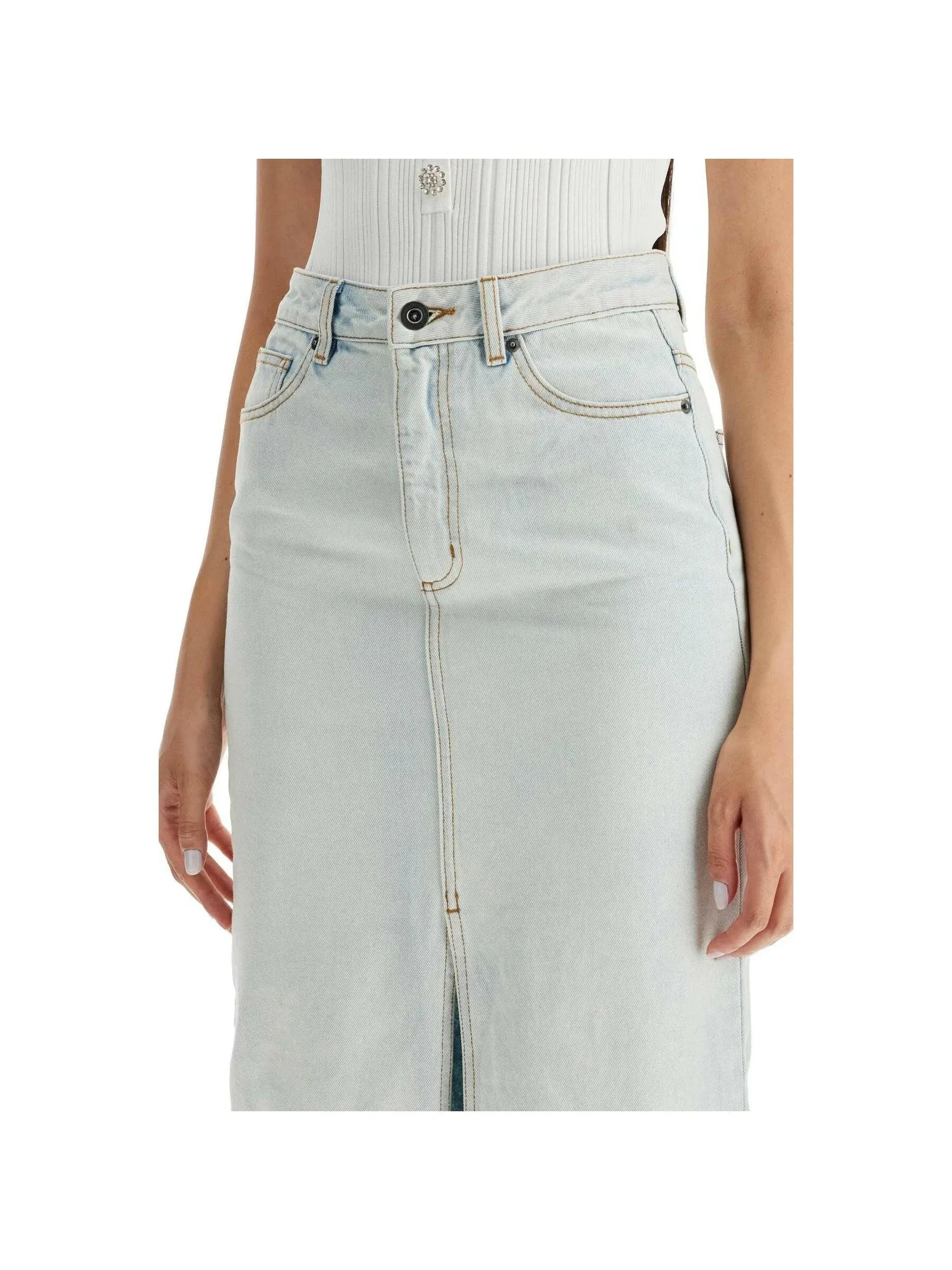 Maxi Denim Skirt