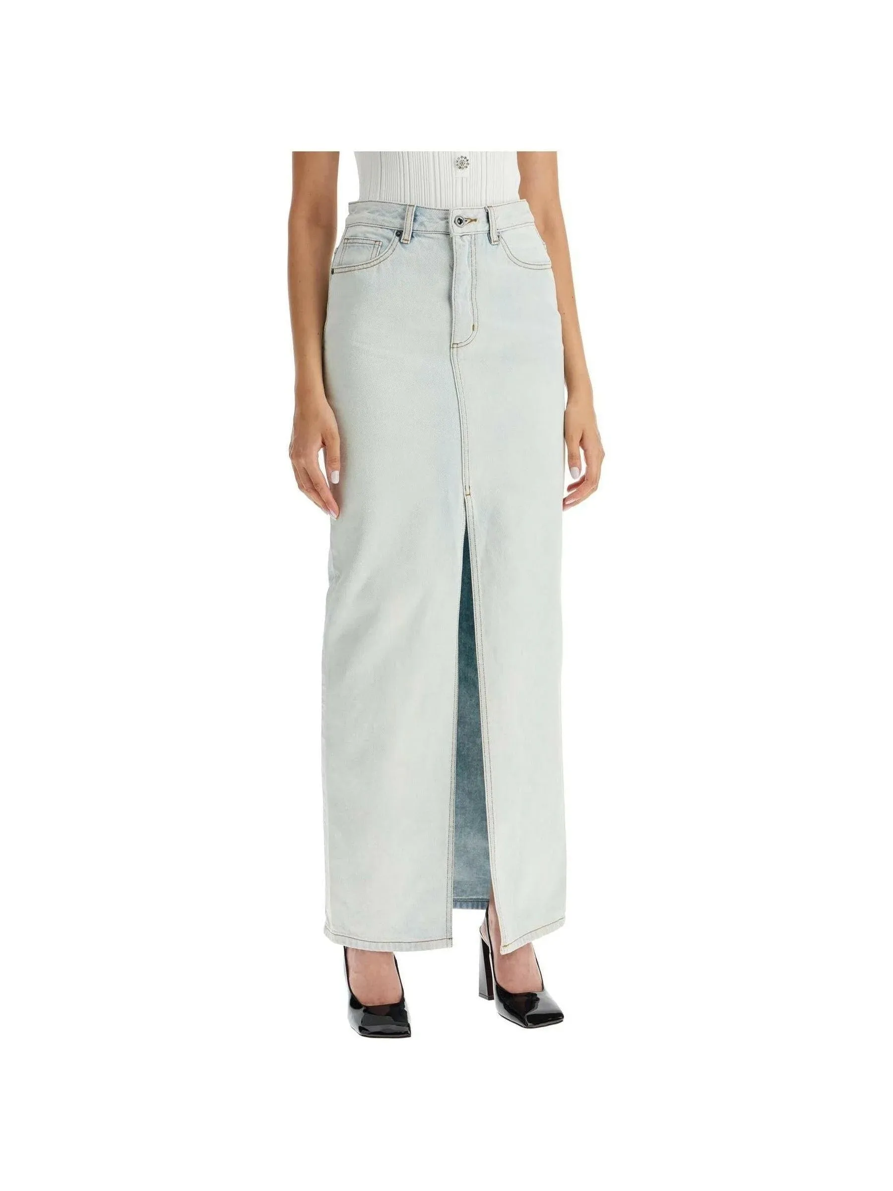 Maxi Denim Skirt