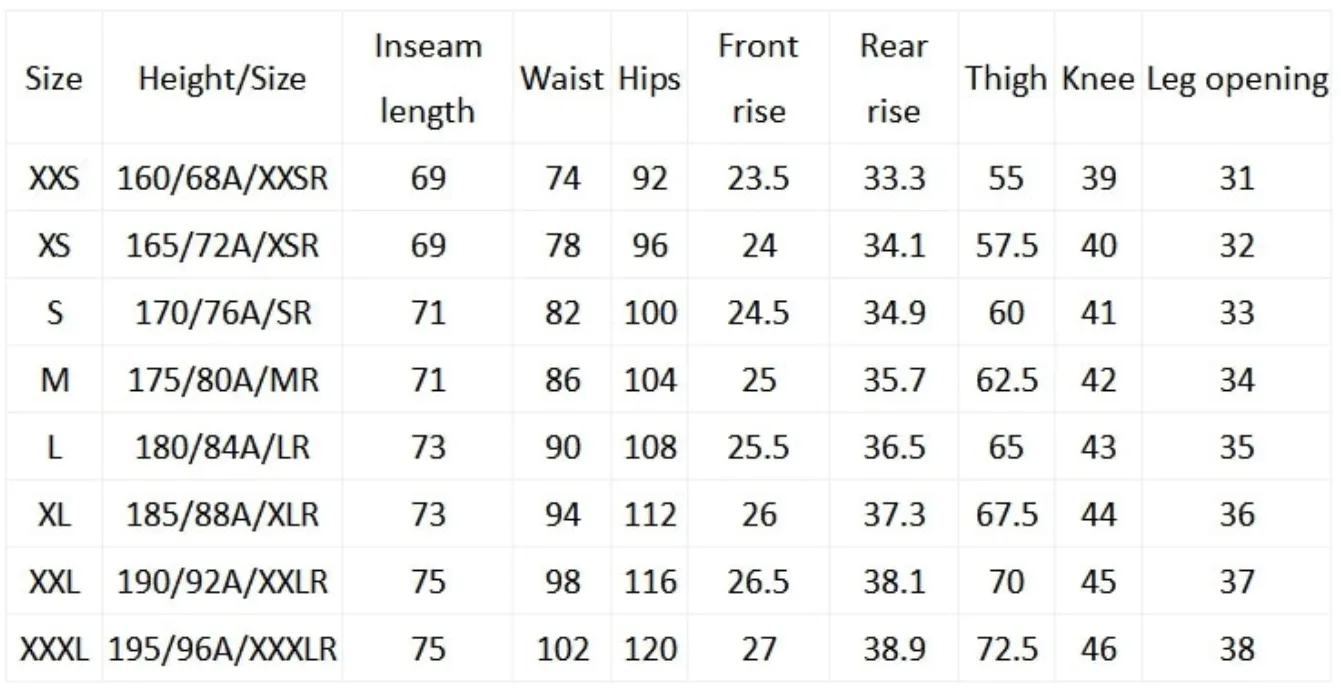 Men's Winter Casual Cotton Slim Fit Cargo Pants