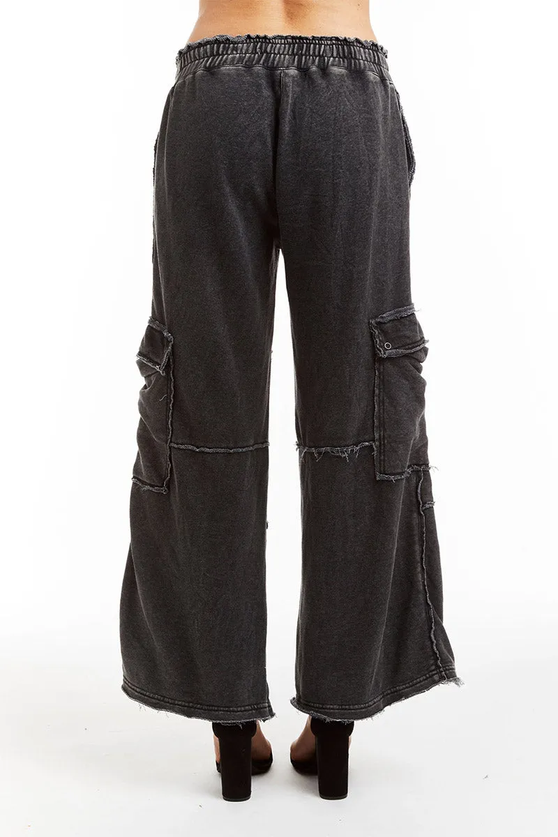 MID RISE CARGO LOUNGE PANT