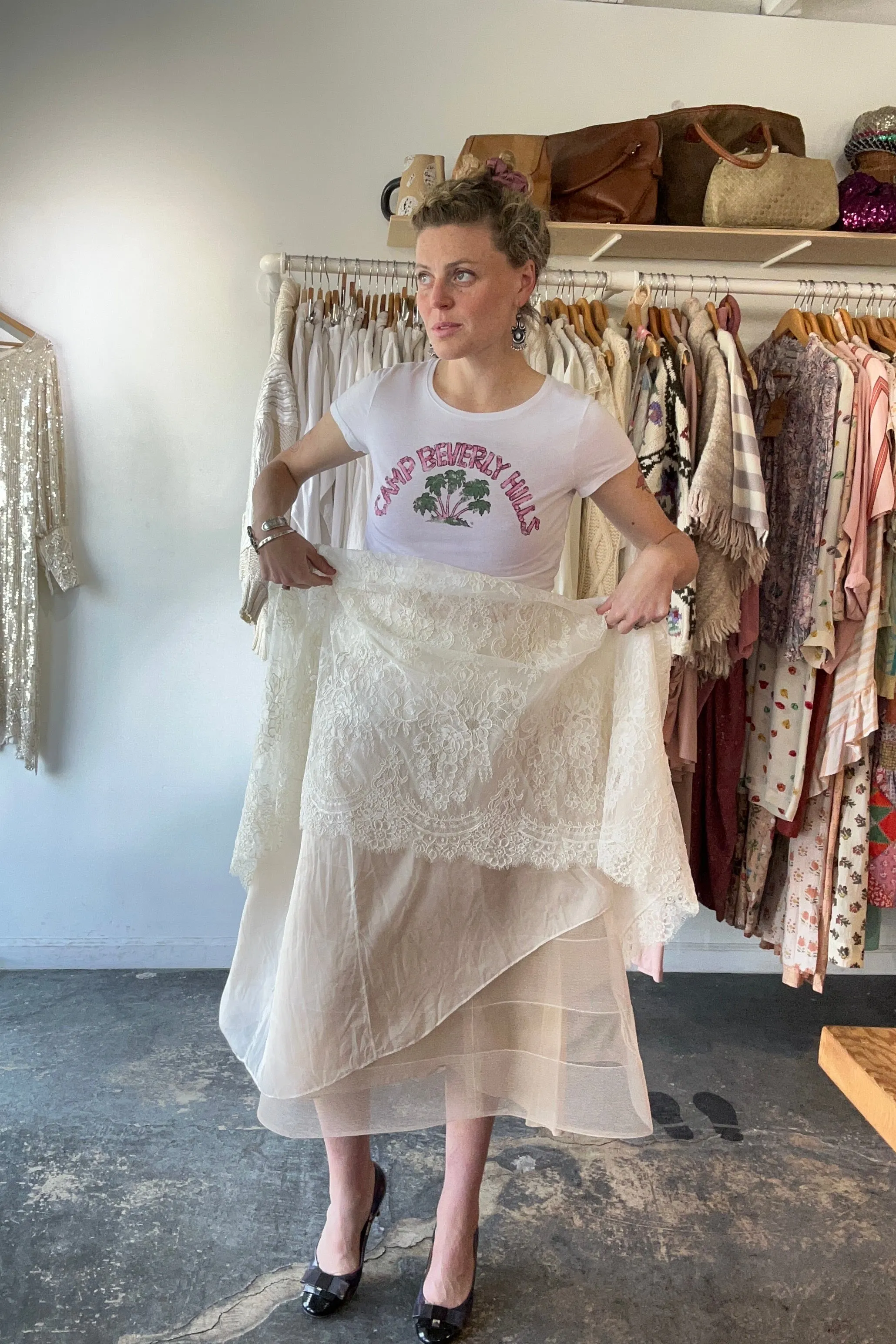 Monique Lhuillier Wedding Skirt