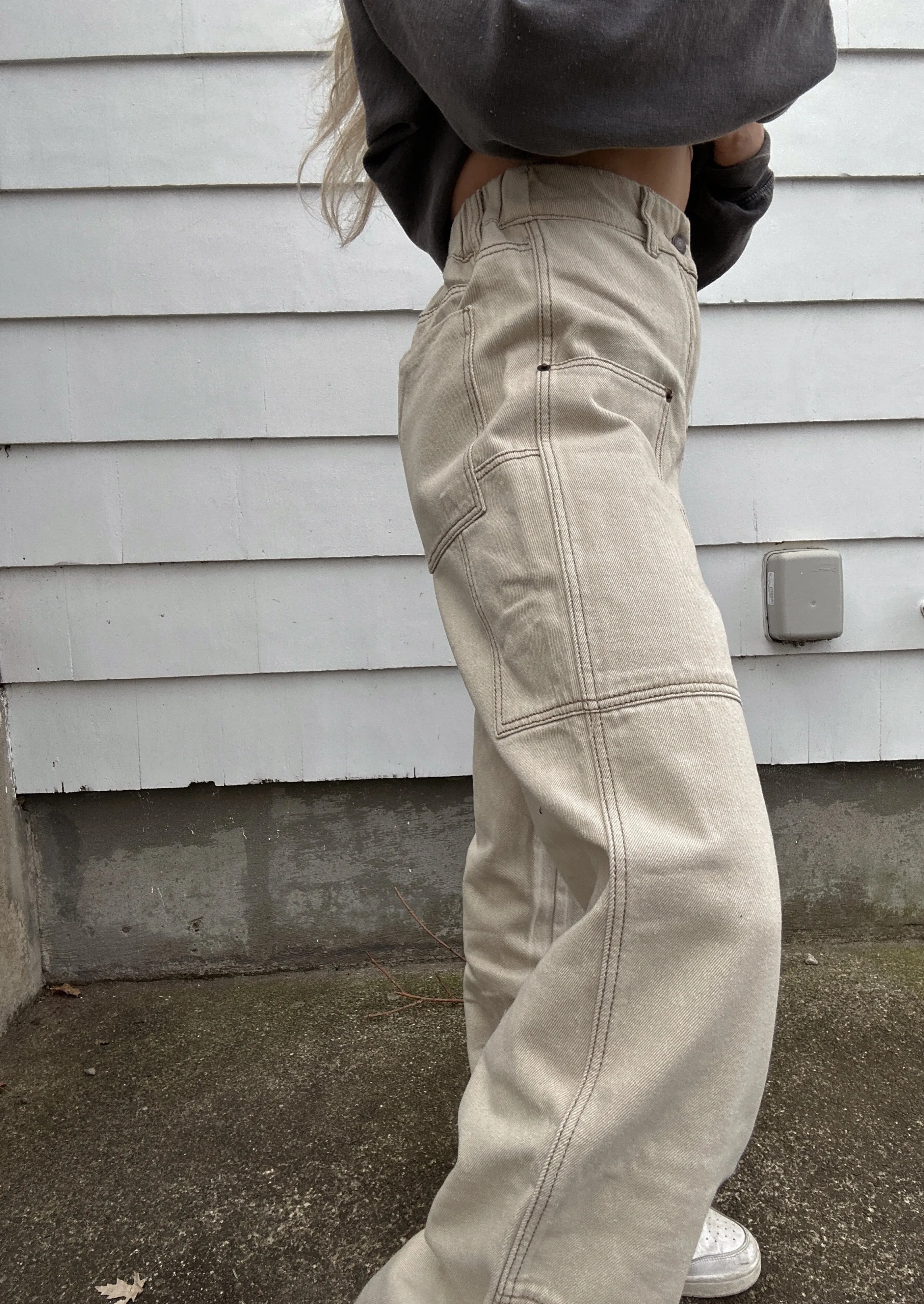 Natural Cargo Pants