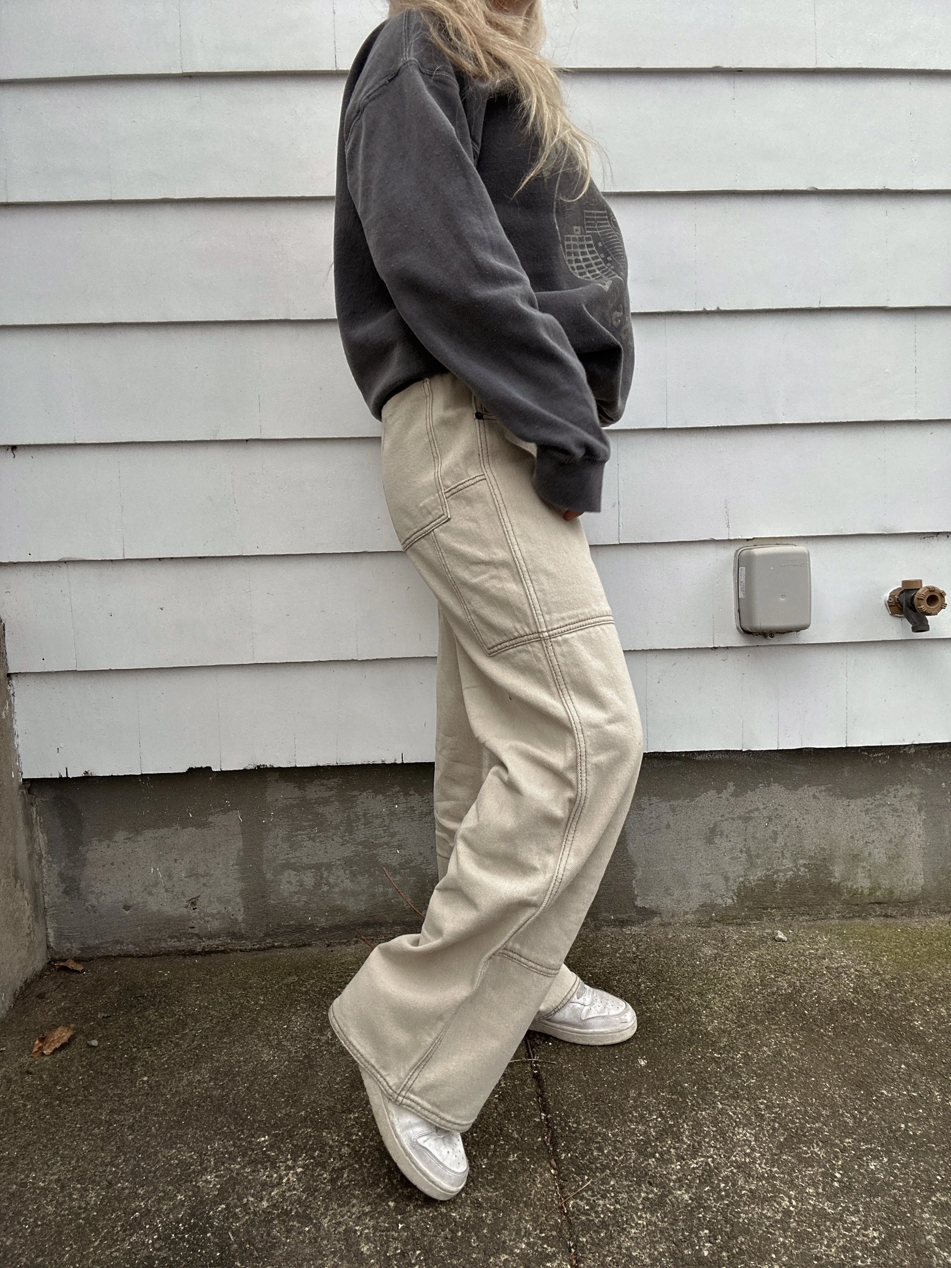 Natural Cargo Pants