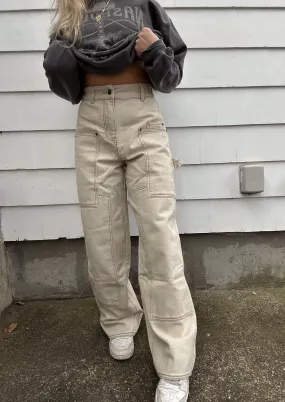 Natural Cargo Pants