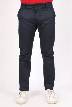 NAVY BLUE SLIM FIT PANTS