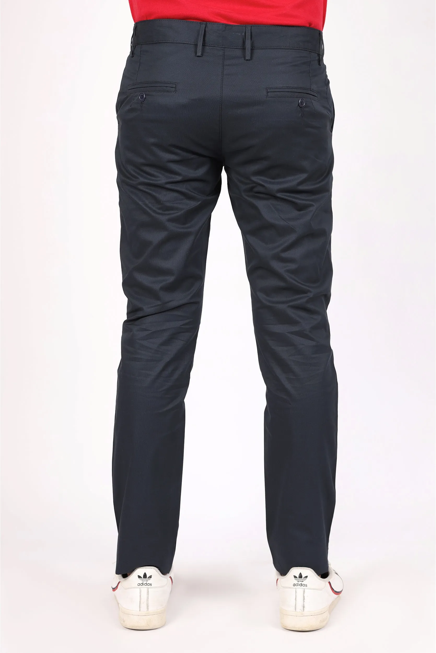 NAVY BLUE SLIM FIT PANTS