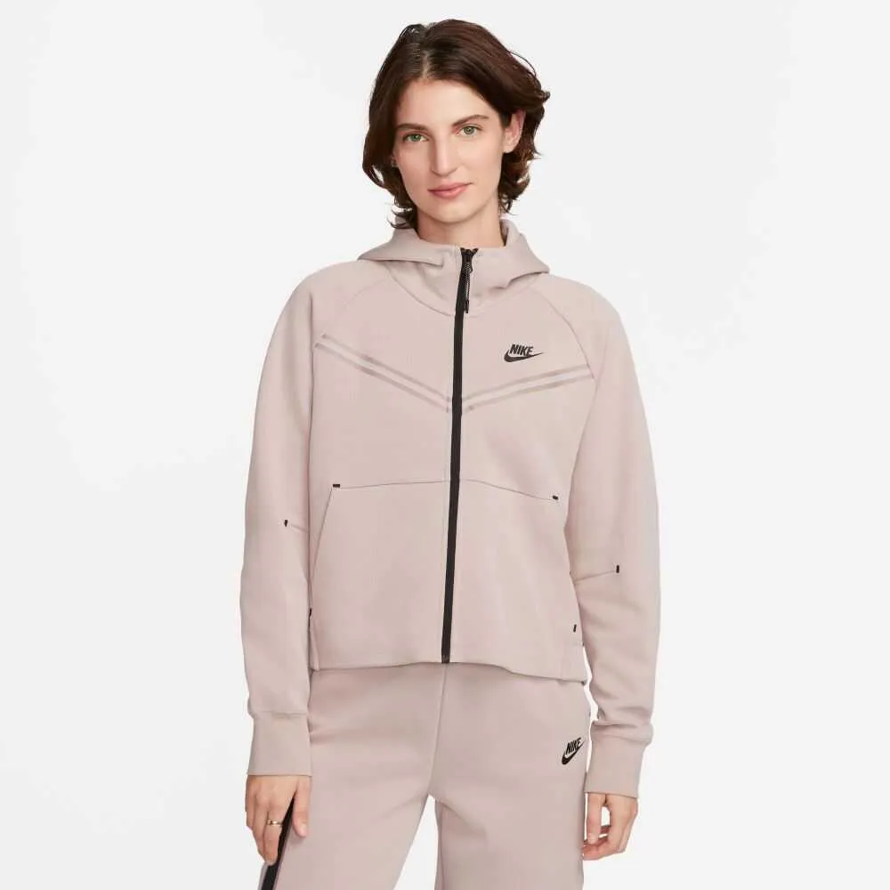Nike Sportswear Tech Fleece Windrunner Zip Up Women's Jacket Diffused Taupe cw4298-272