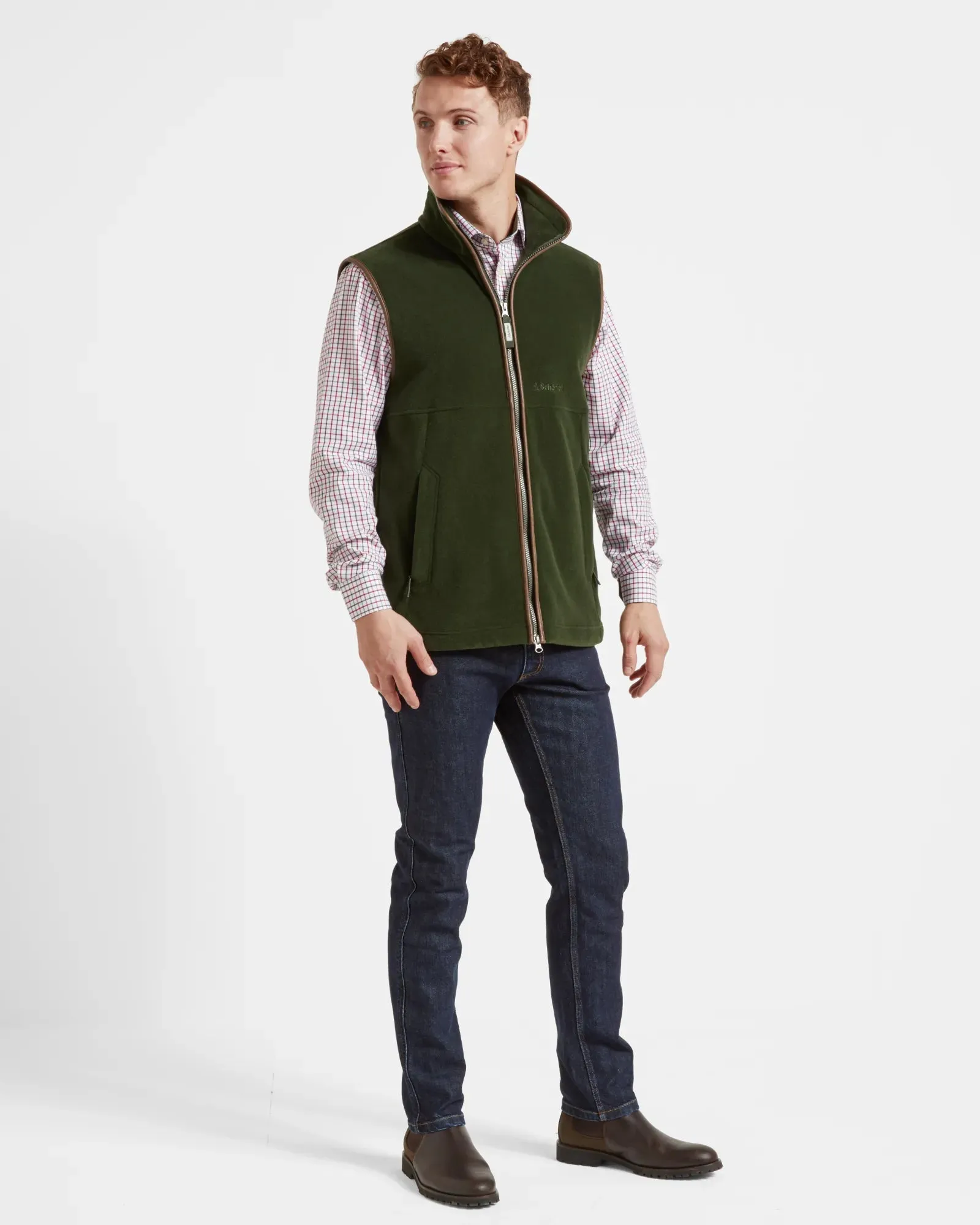 Oakham Forest Green Fleece Gilet