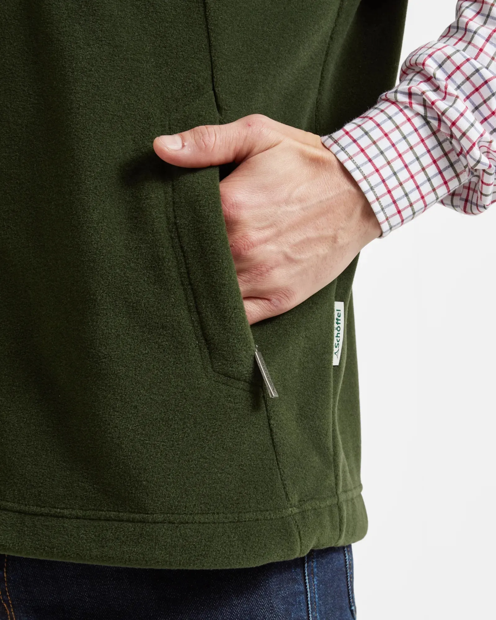 Oakham Forest Green Fleece Gilet