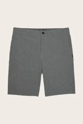 O'Neill Men's Reserve 21" Heather Hybrid Shorts Grey 30