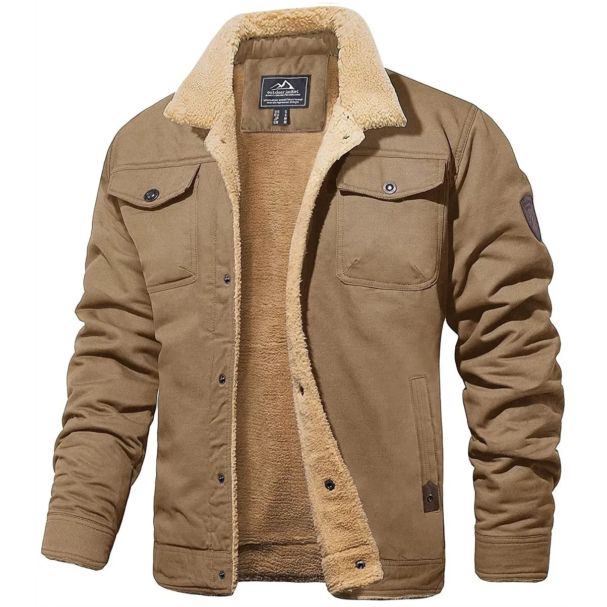 Premium Fleece Bomber Jacket