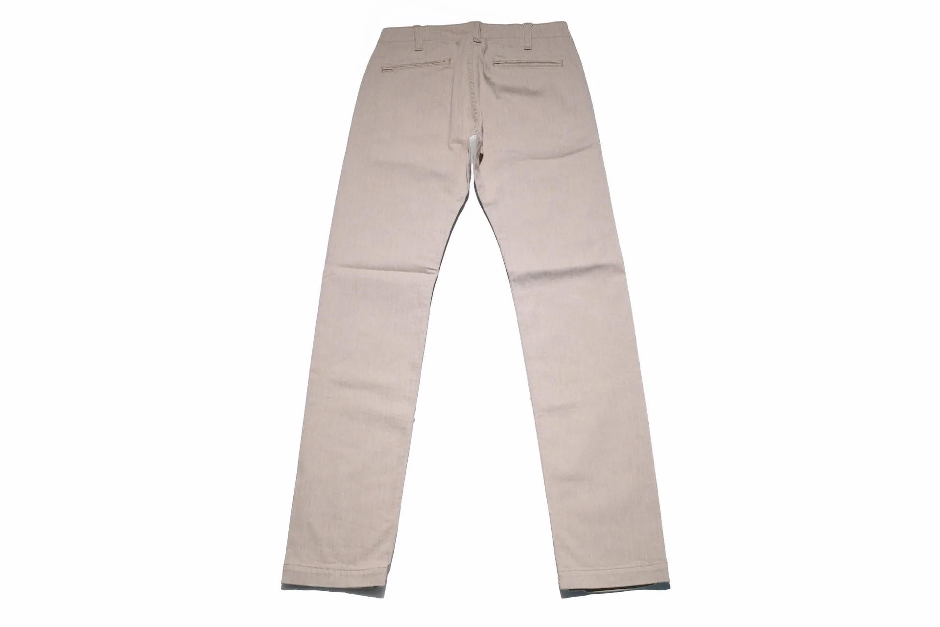 Pure Blue Japan 12oz Herringbone Twill Chinos (Beige)