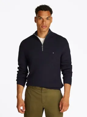 Racking Structure Quarter Zip Jumper