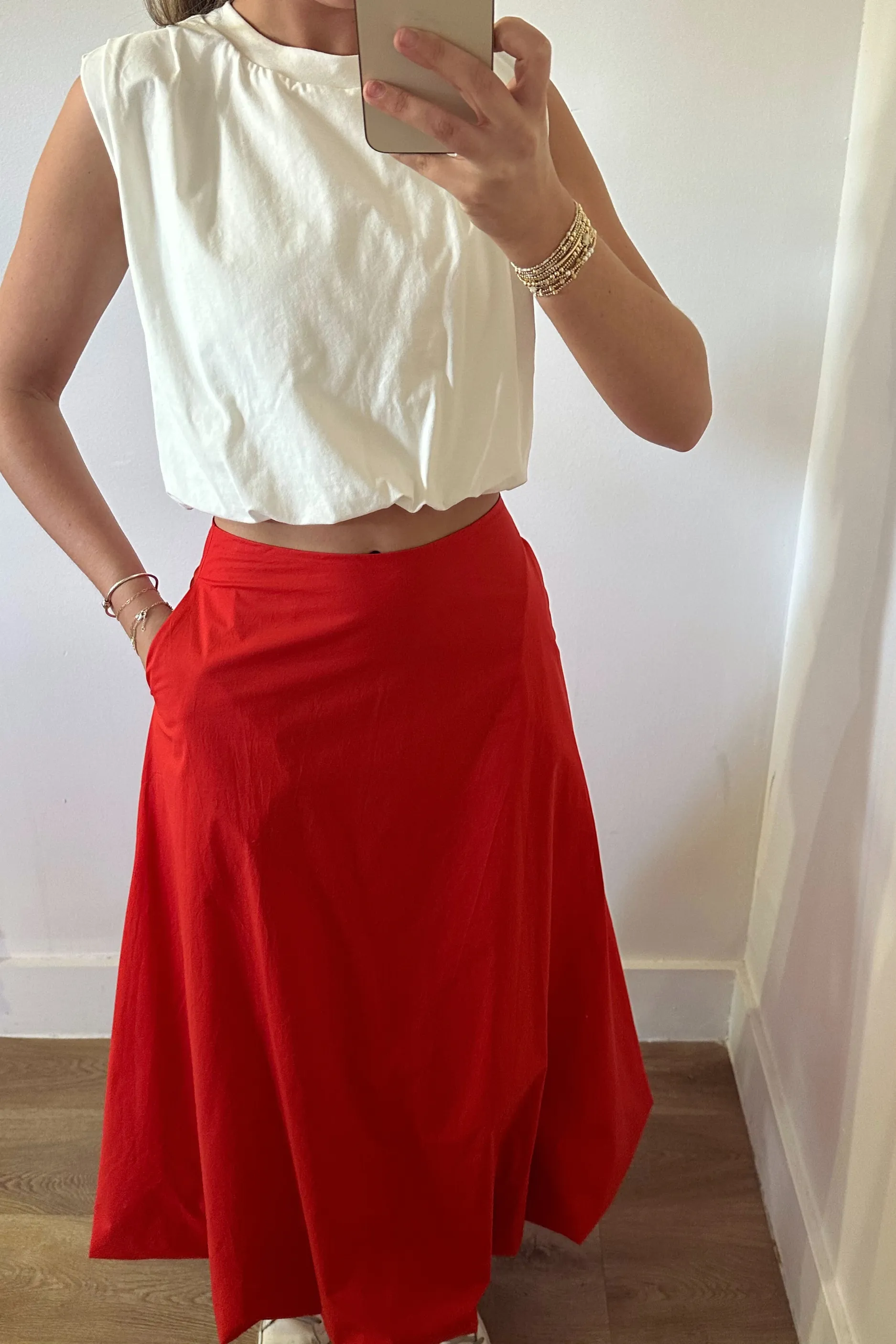 Regal Rose Maxi Skirt