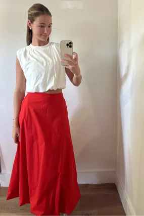 Regal Rose Maxi Skirt