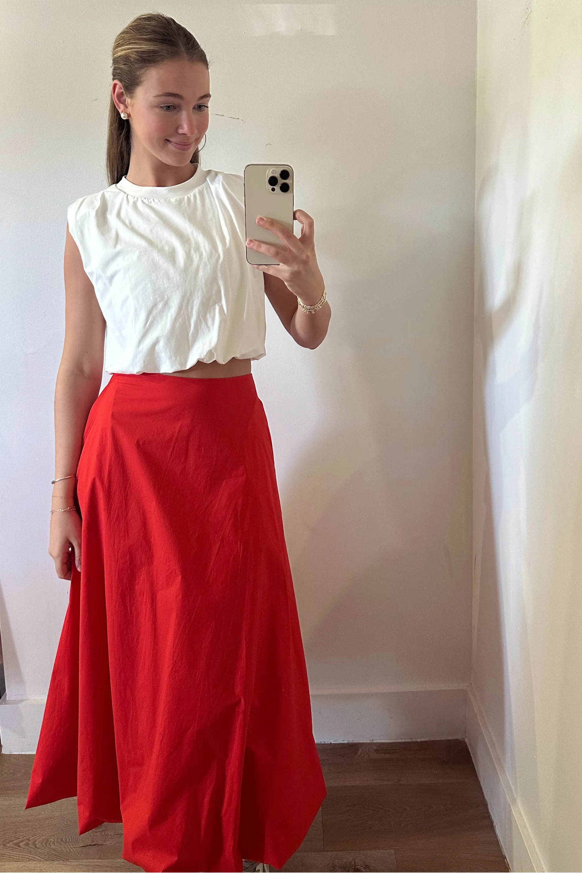 Regal Rose Maxi Skirt