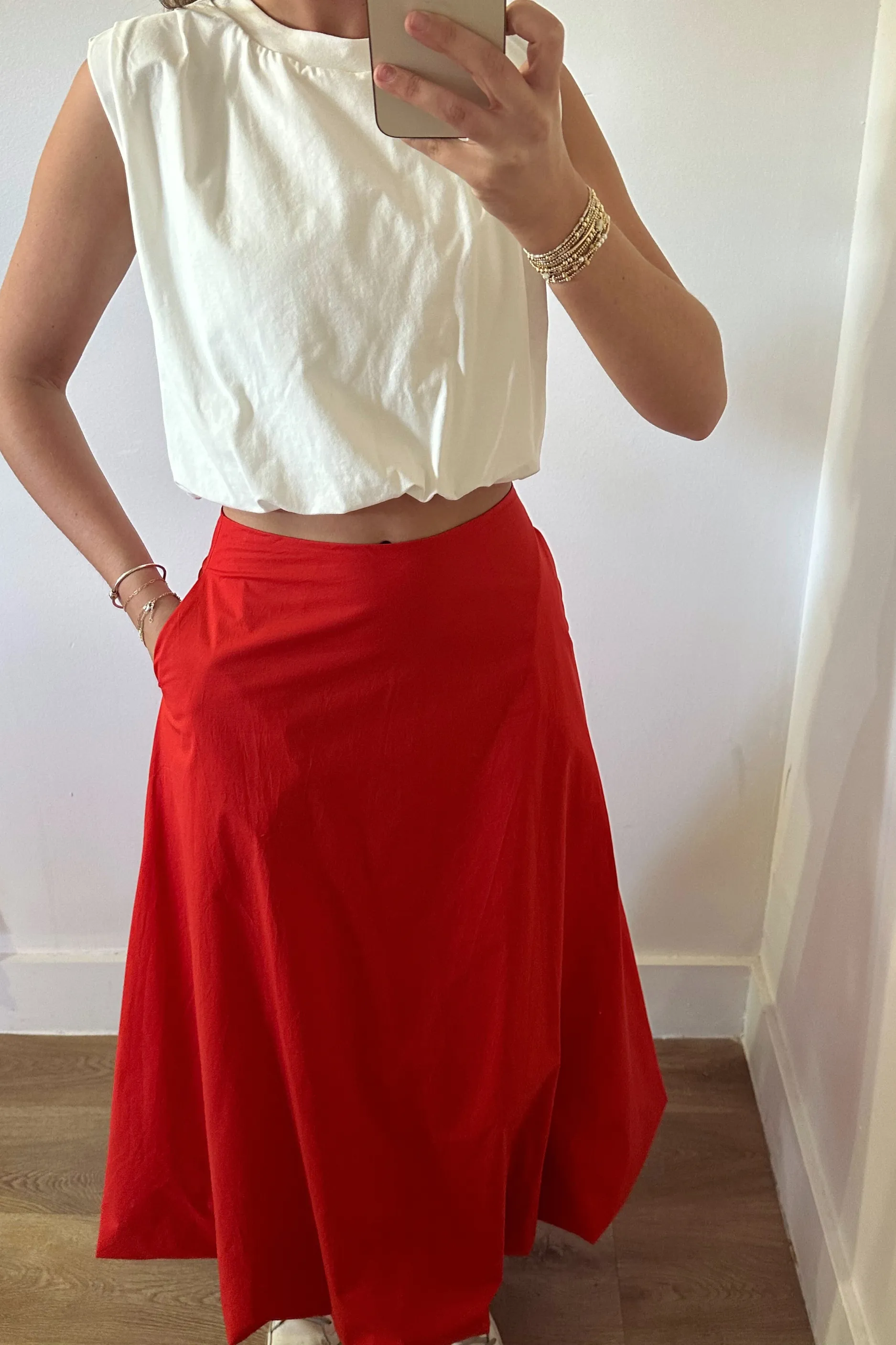 Regal Rose Maxi Skirt