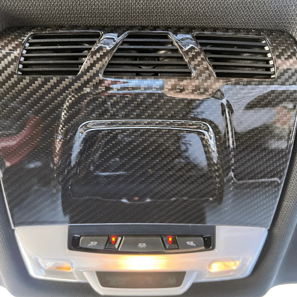 Rexpeed Dry Carbon Fiber Reading Light Cover (MK5 Supra)