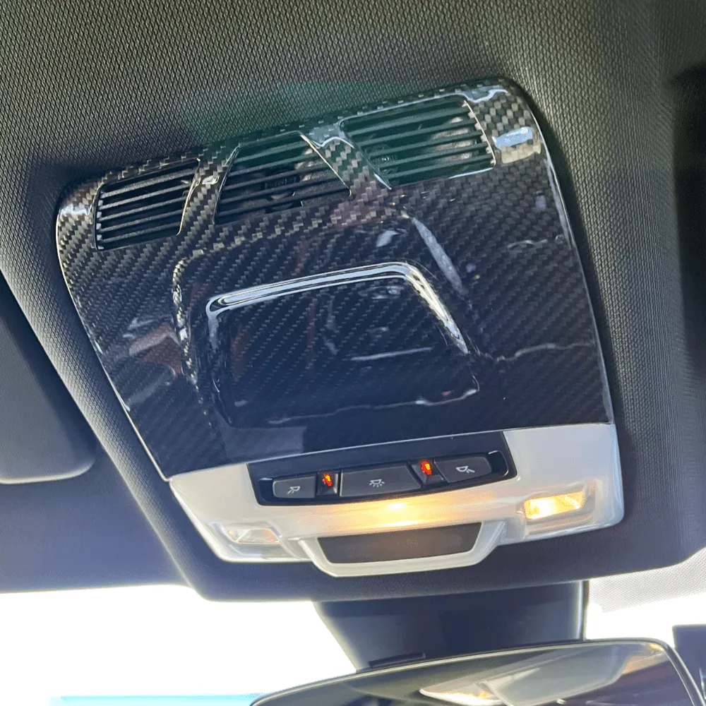 Rexpeed Dry Carbon Fiber Reading Light Cover (MK5 Supra)
