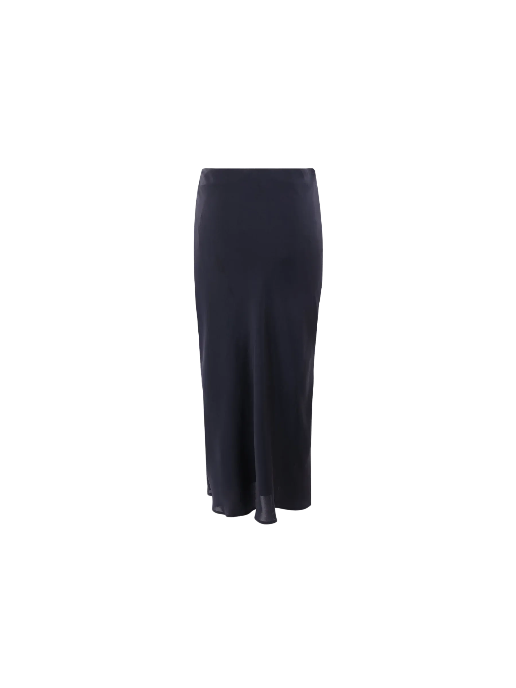 Satin Pencil Skirt