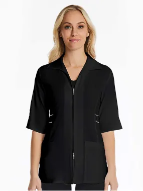 Smart - Women's Half Sleeve Contrast Trim Jacket