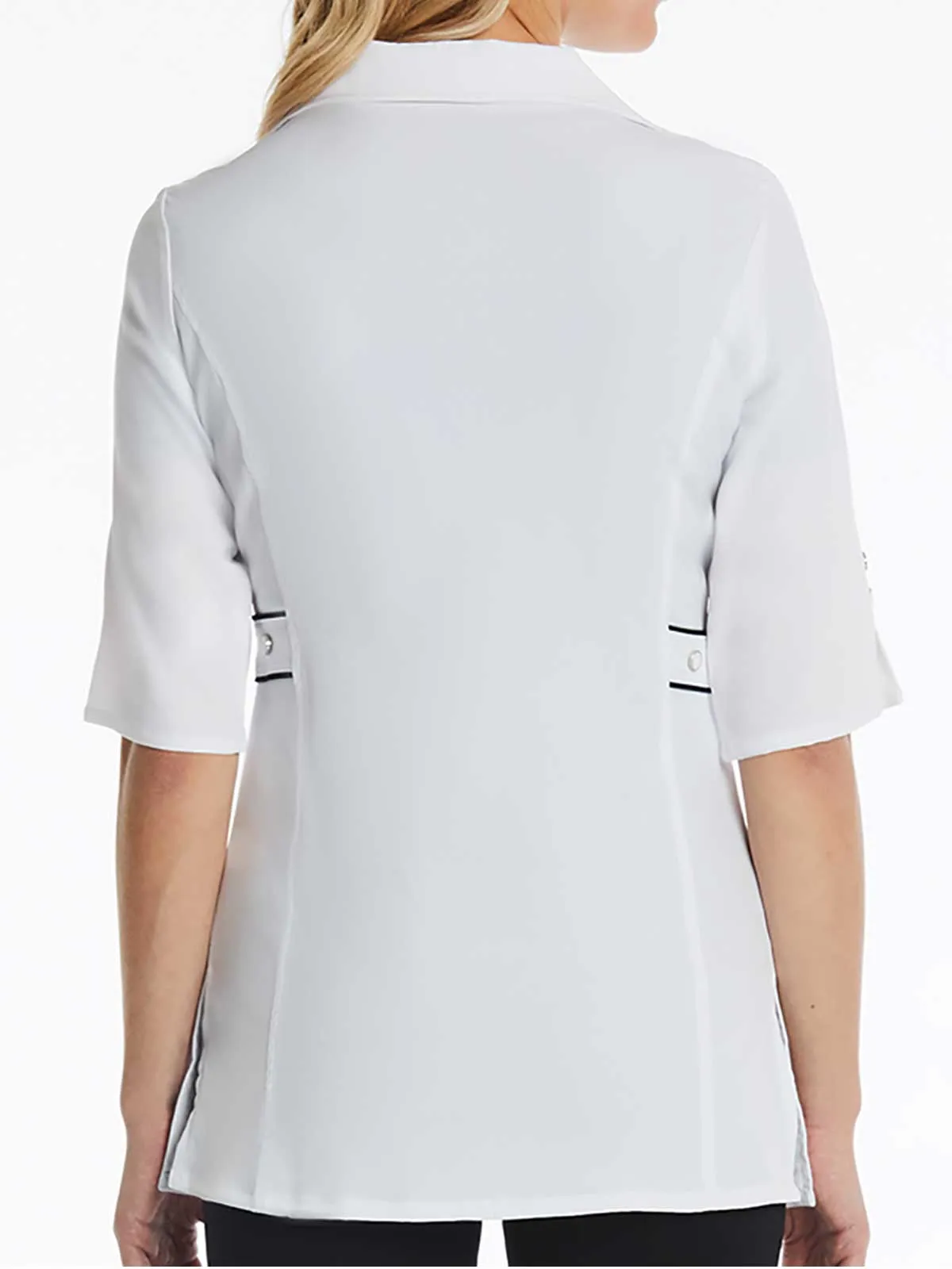 Smart - Women's Half Sleeve Contrast Trim Jacket