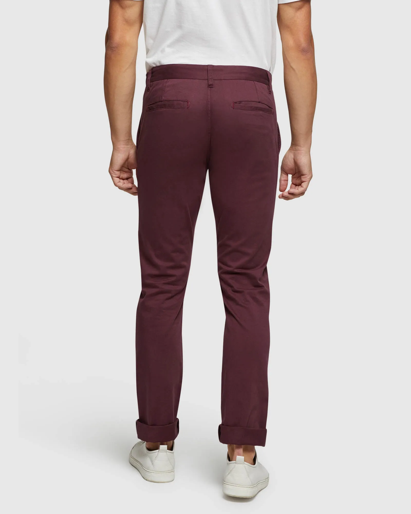 Stretch Organic Cotton Skinny Chinos