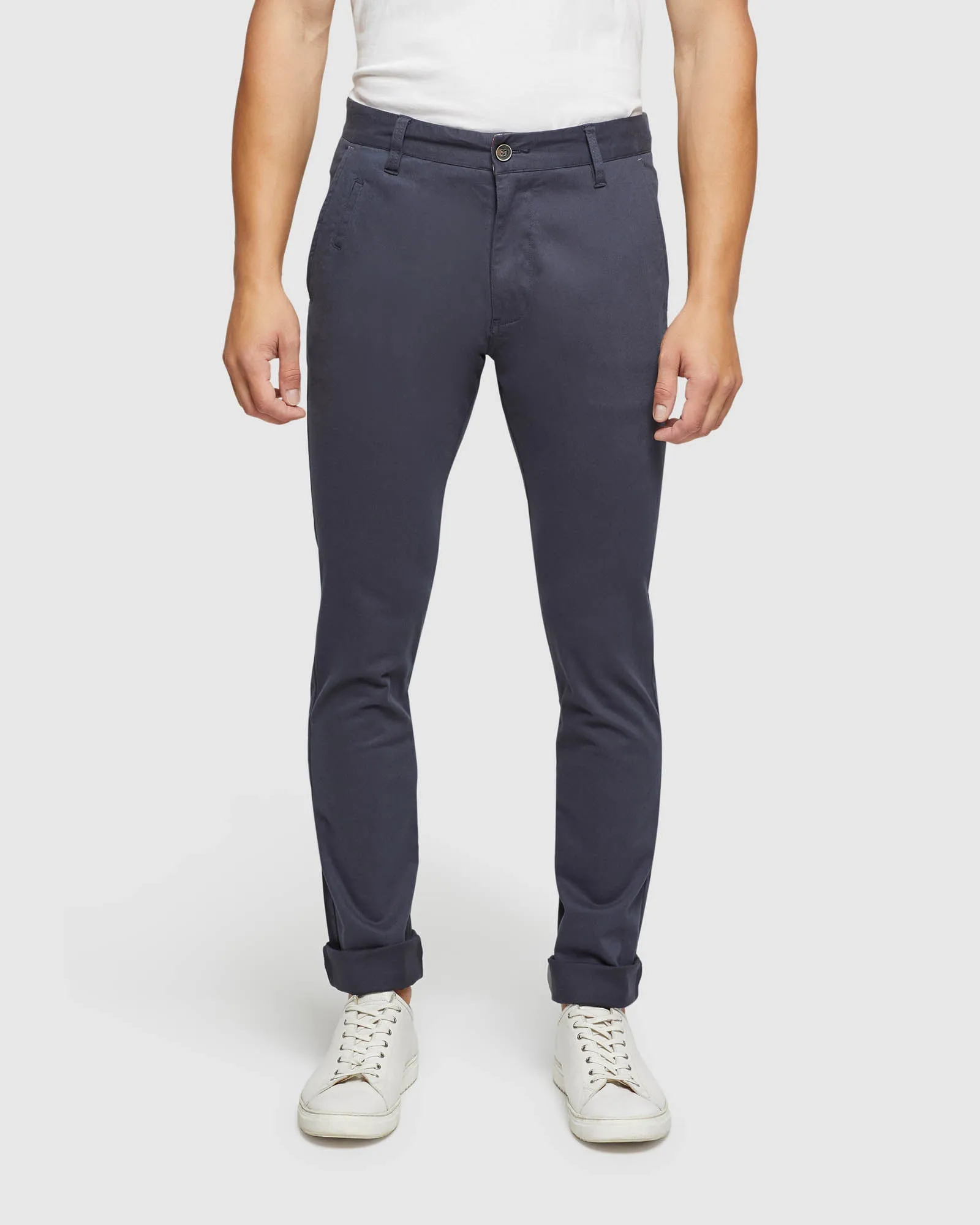 Stretch Organic Cotton Skinny Chinos