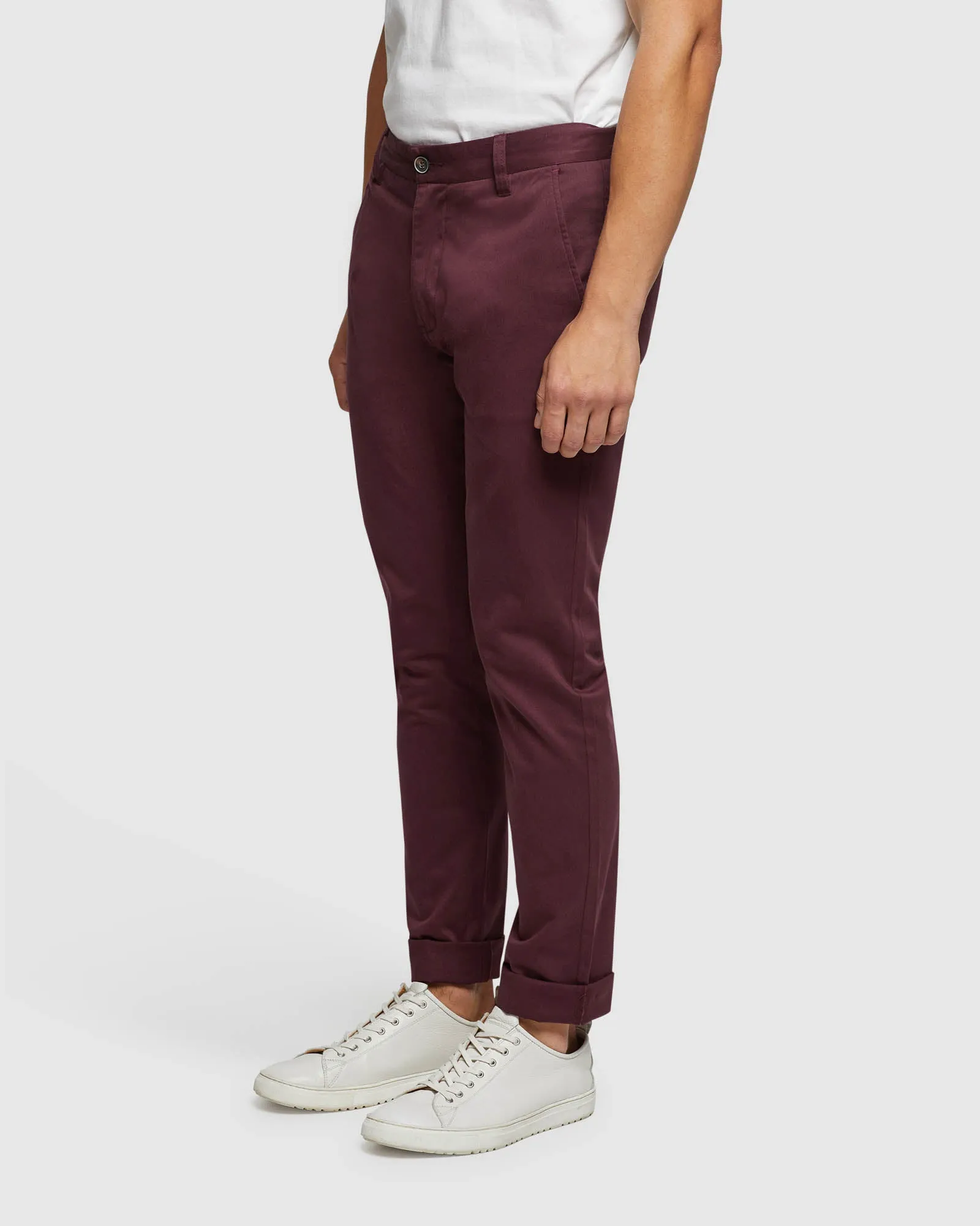 Stretch Organic Cotton Skinny Chinos