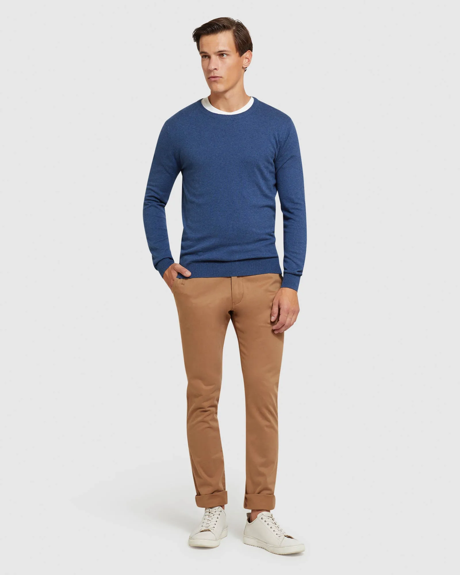 Stretch Organic Cotton Skinny Chinos