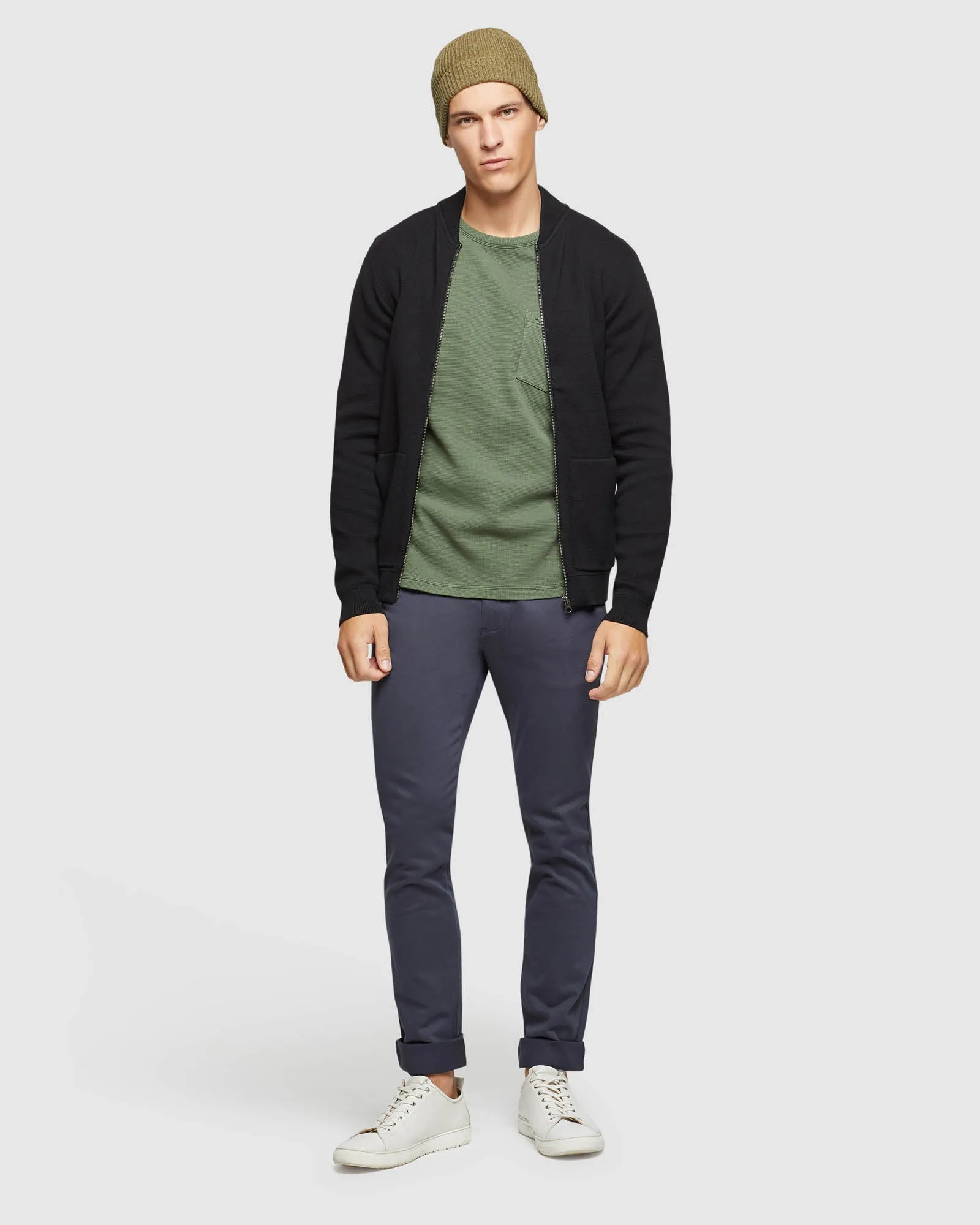 Stretch Organic Cotton Skinny Chinos