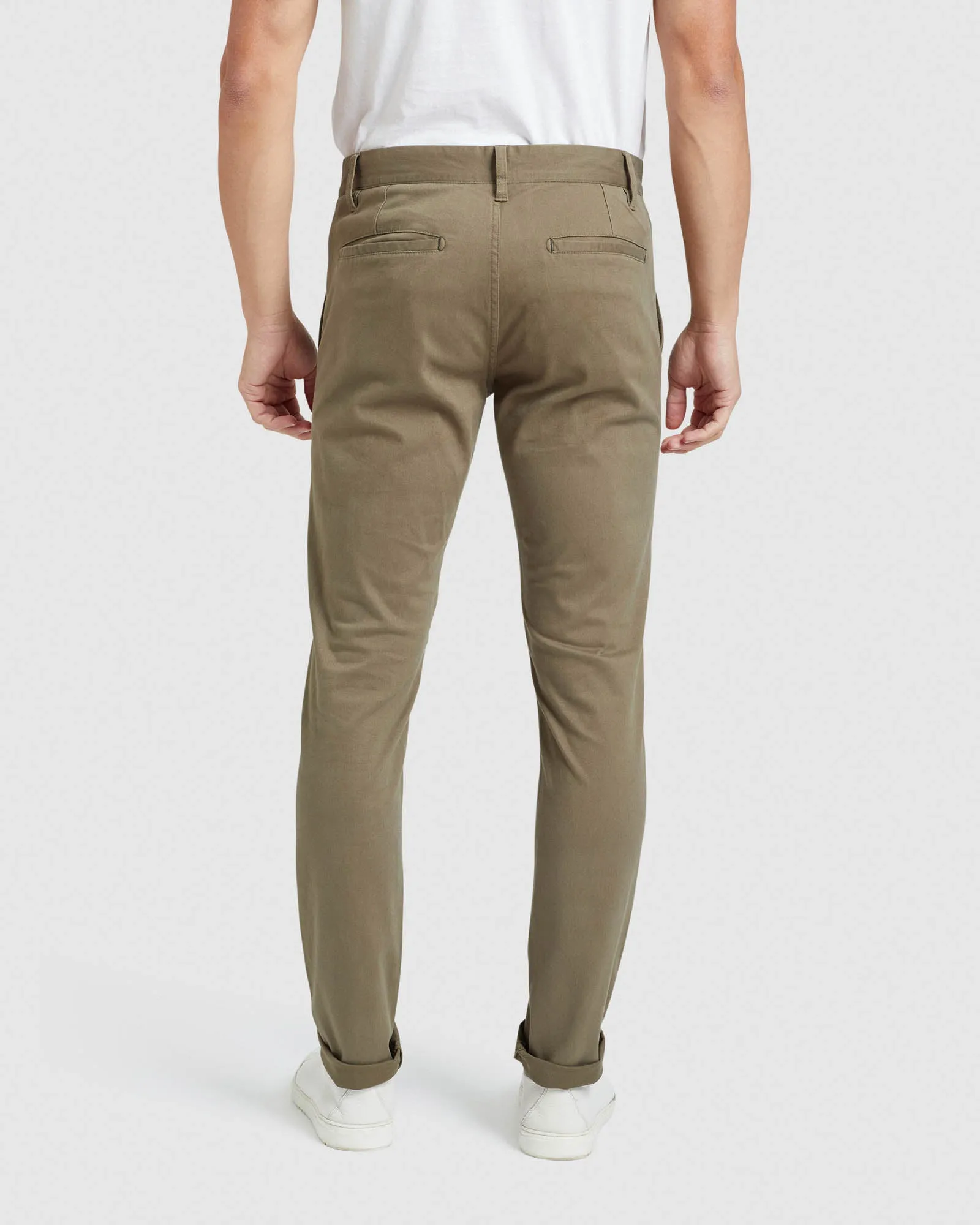 Stretch Organic Cotton Skinny Chinos