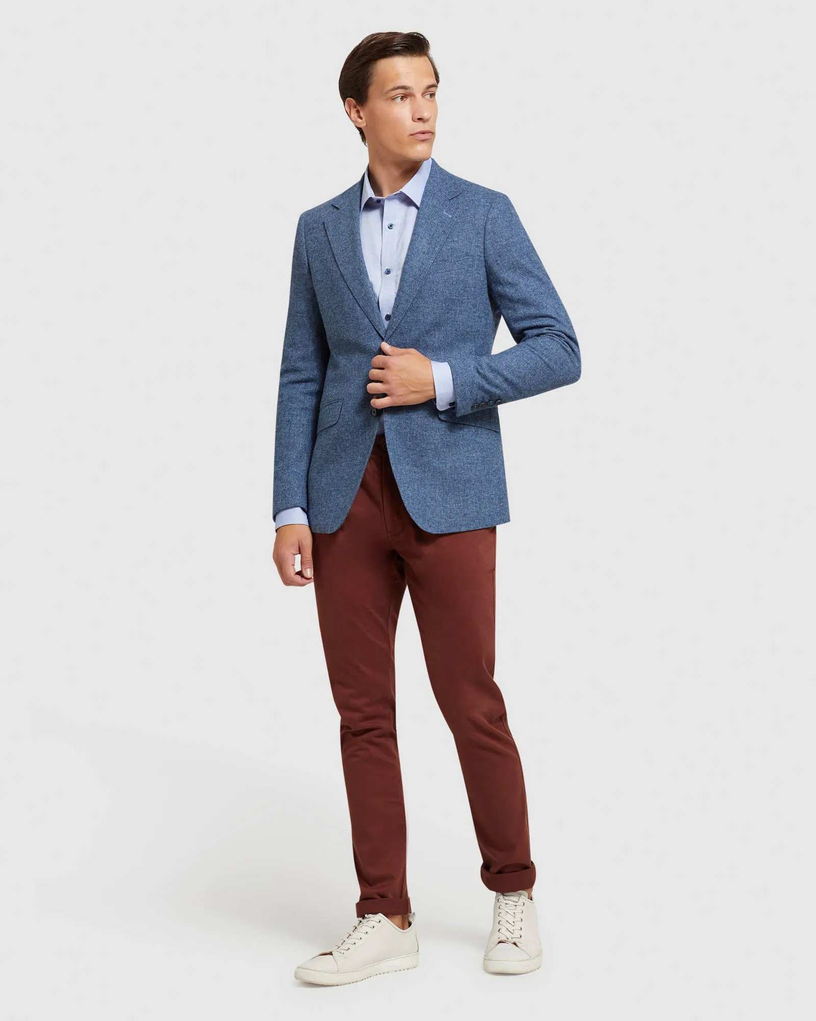 Stretch Organic Cotton Skinny Chinos