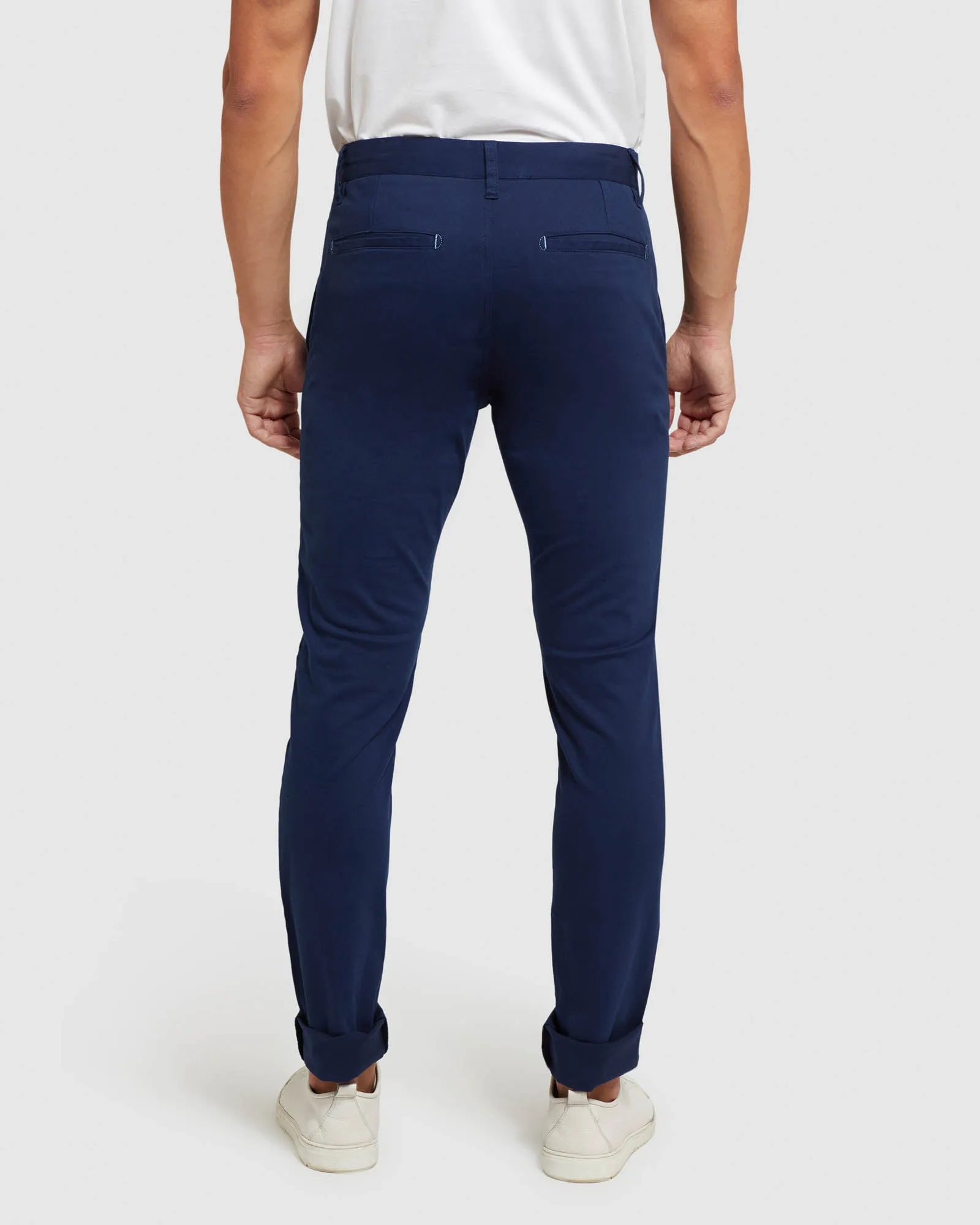 Stretch Organic Cotton Skinny Chinos