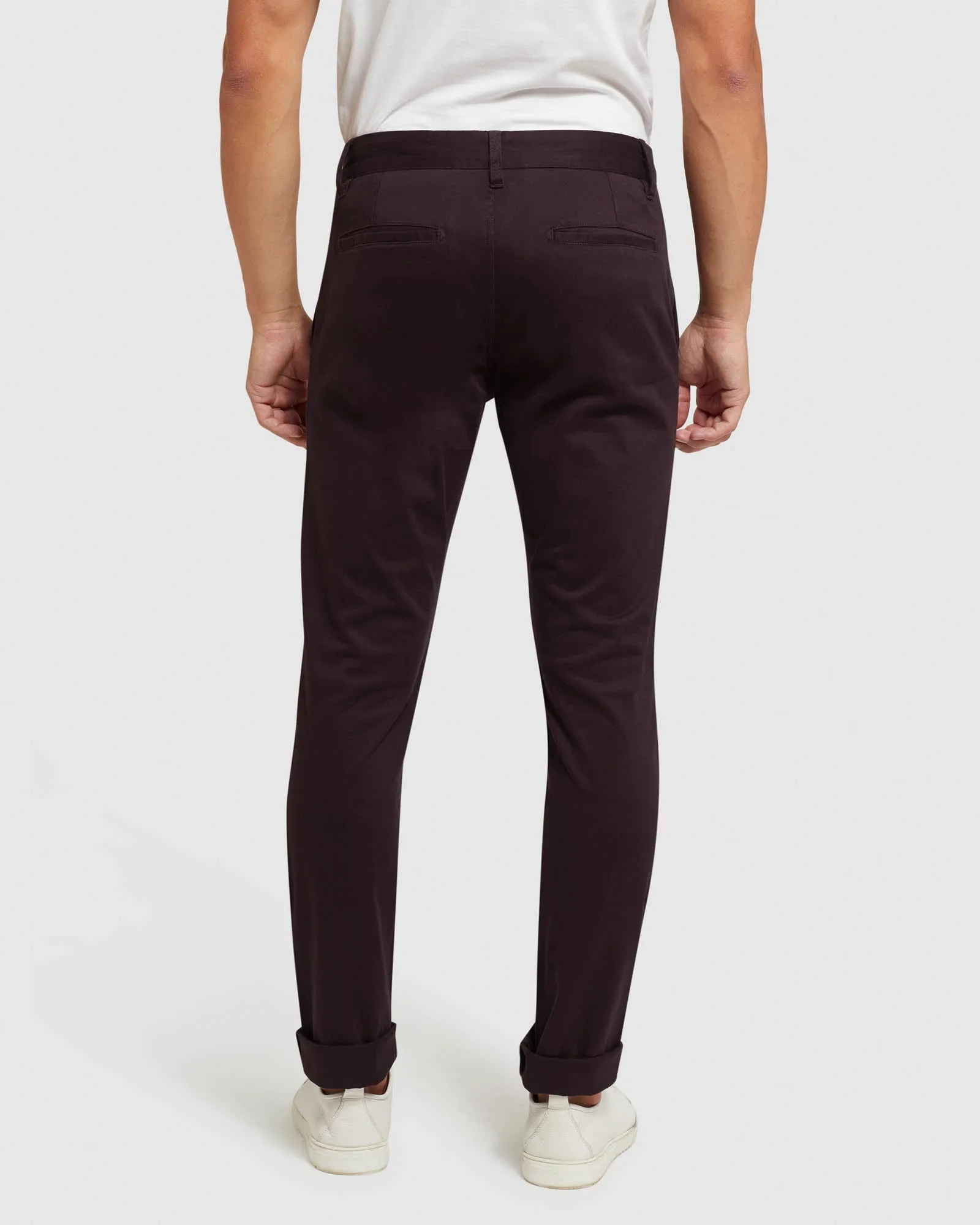 Stretch Organic Cotton Skinny Chinos