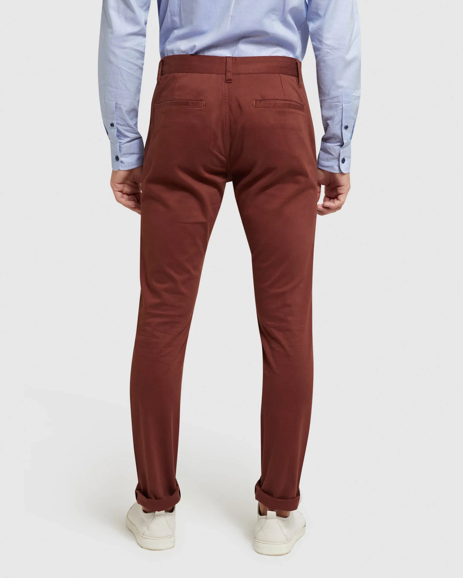 Stretch Organic Cotton Skinny Chinos