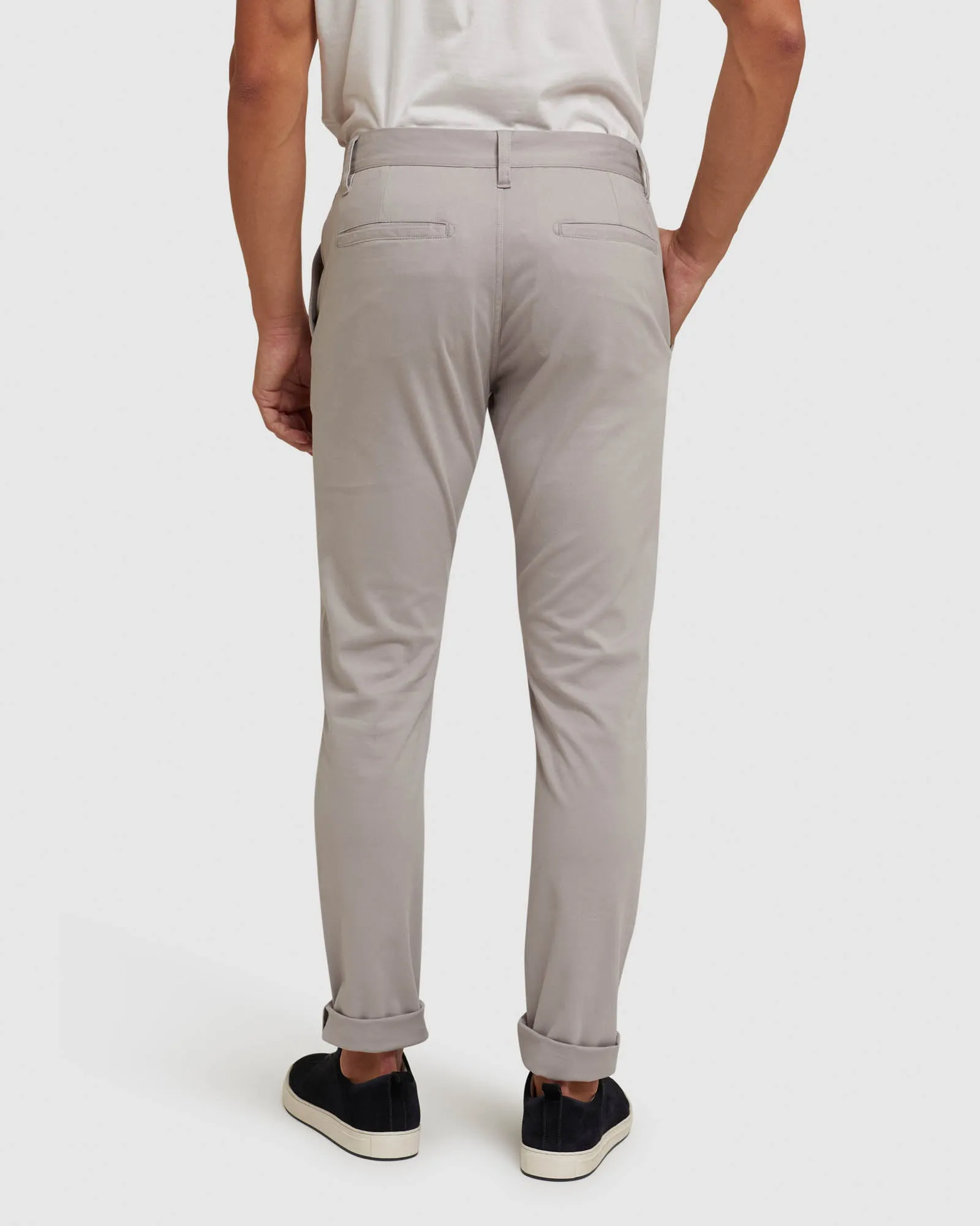 Stretch Organic Cotton Skinny Chinos