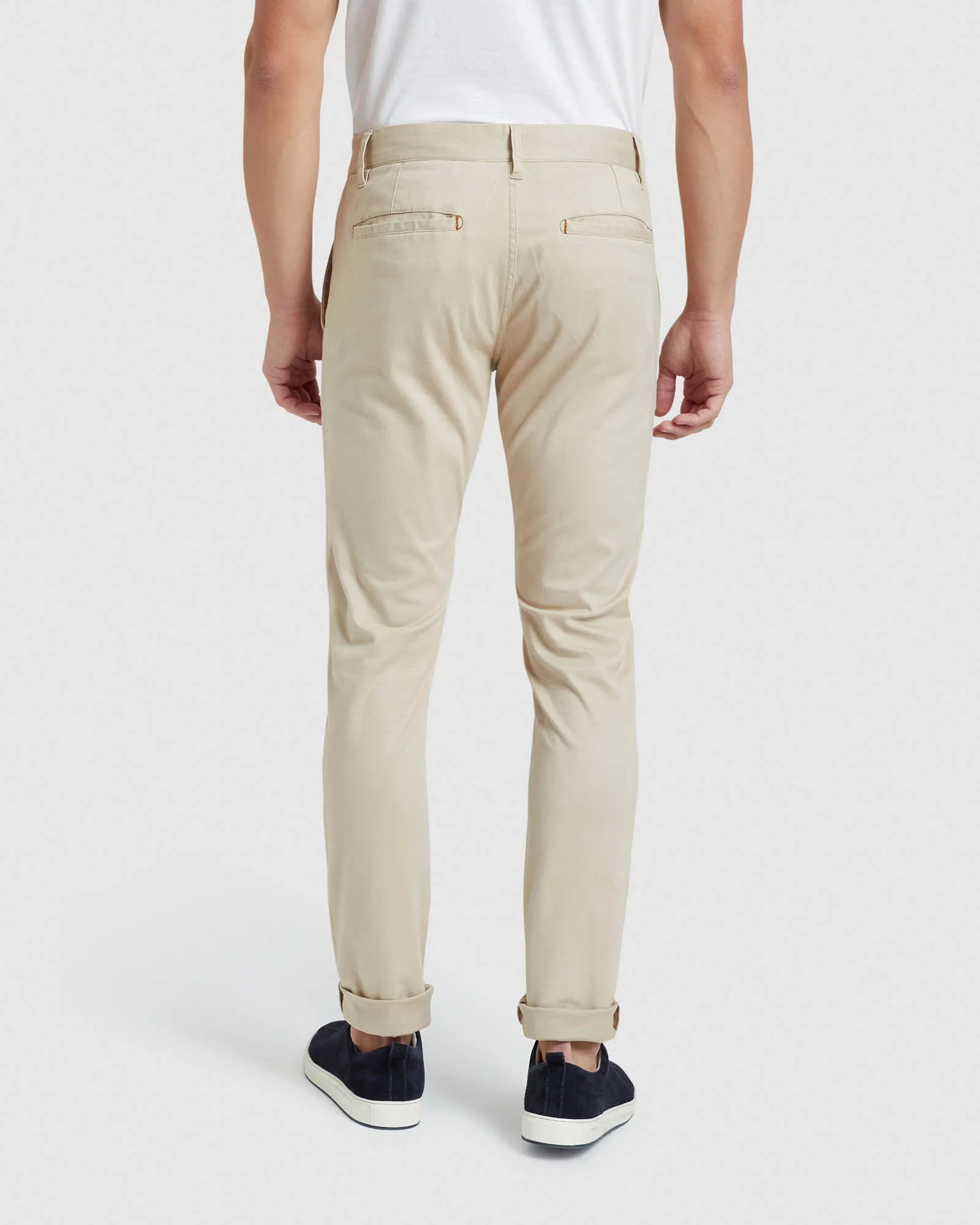 Stretch Organic Cotton Skinny Chinos