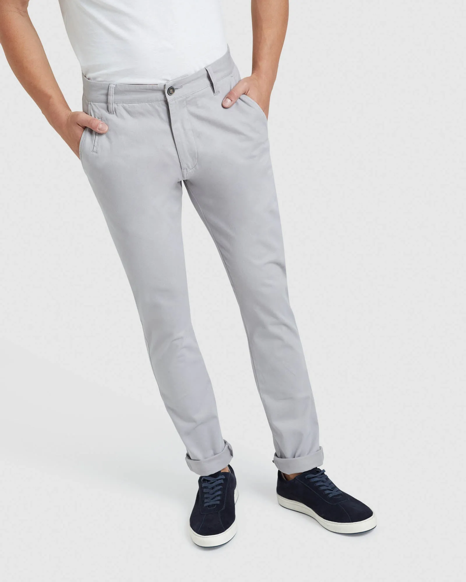 Stretch Organic Cotton Skinny Chinos