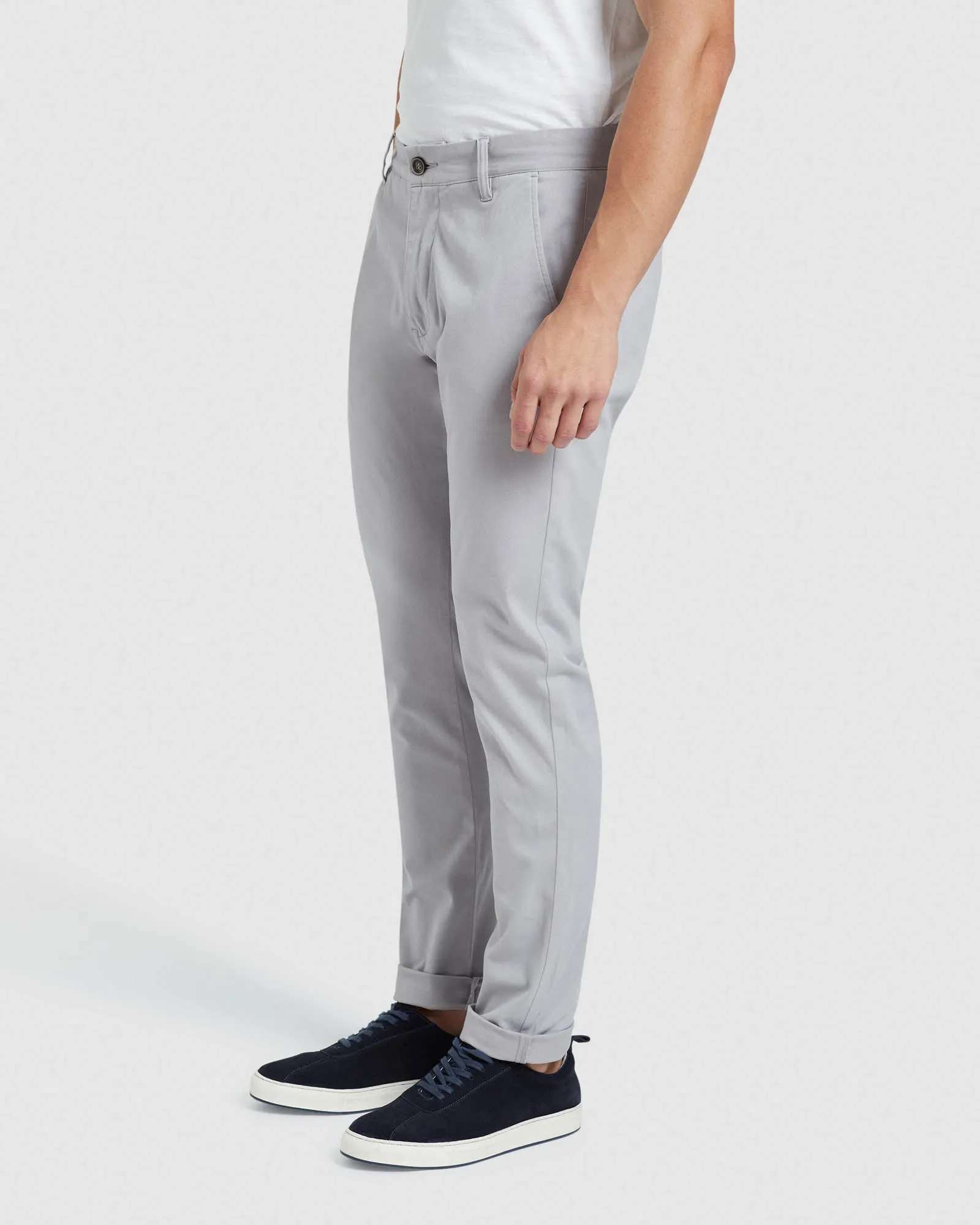 Stretch Organic Cotton Skinny Chinos