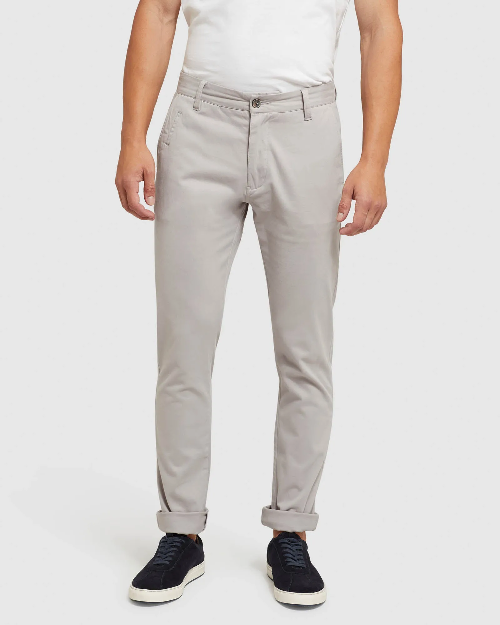 Stretch Organic Cotton Skinny Chinos