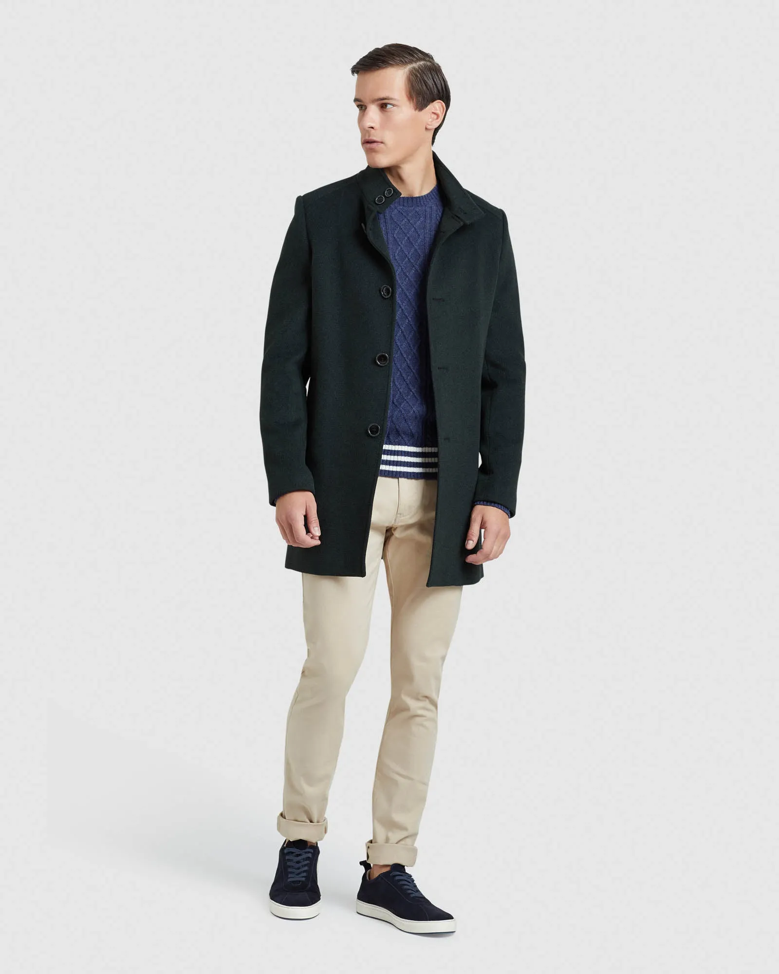 Stretch Organic Cotton Skinny Chinos