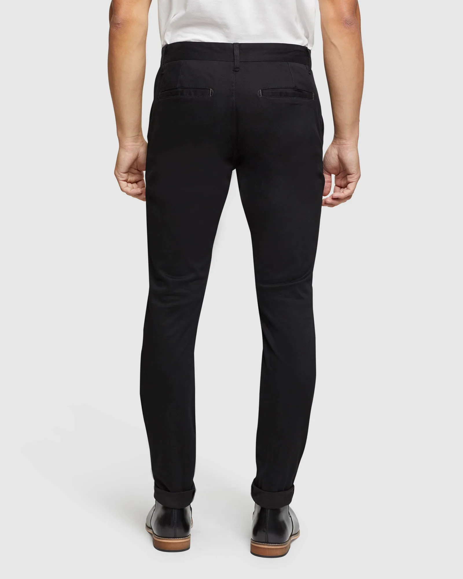 Stretch Organic Cotton Skinny Chinos