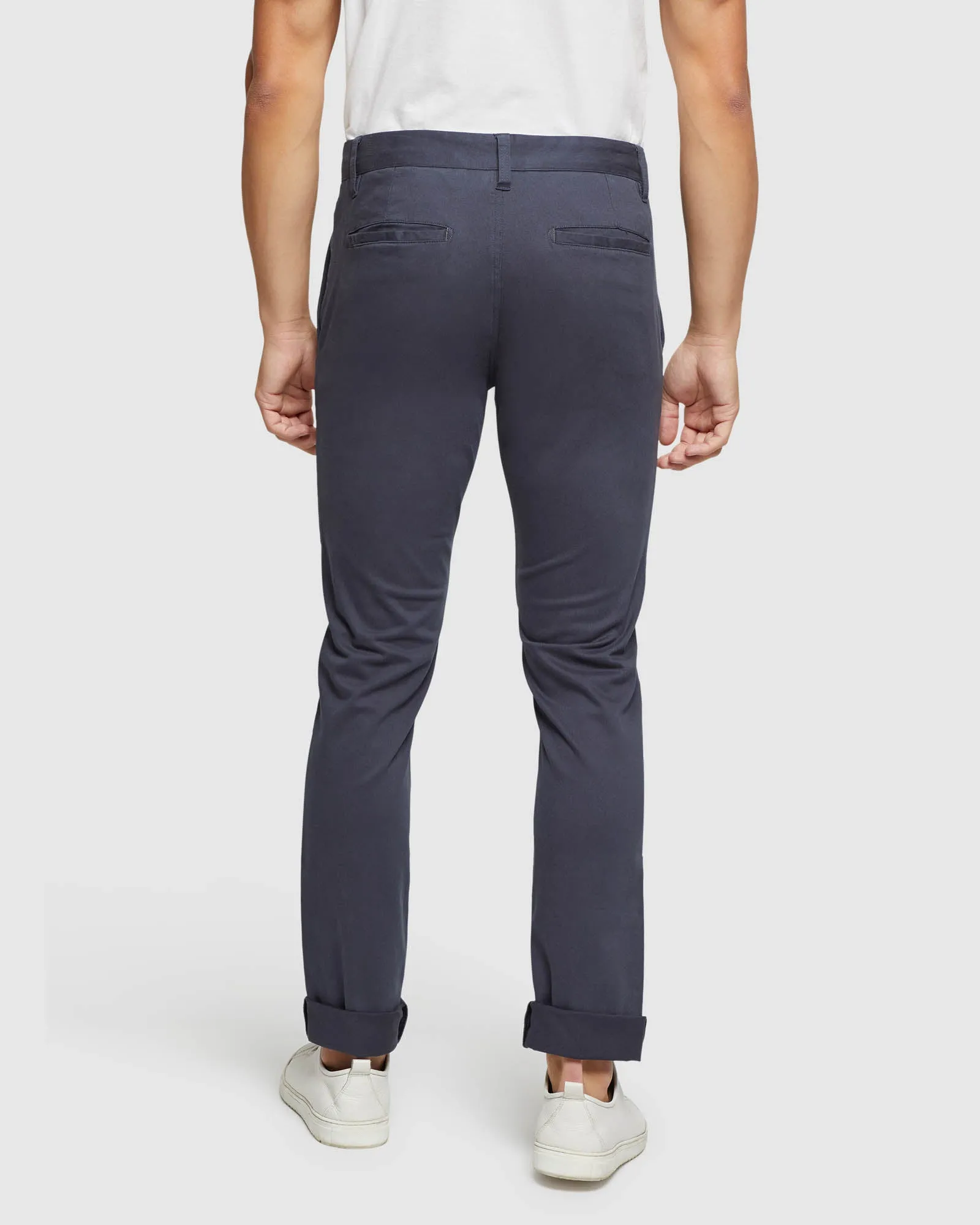 Stretch Organic Cotton Skinny Chinos
