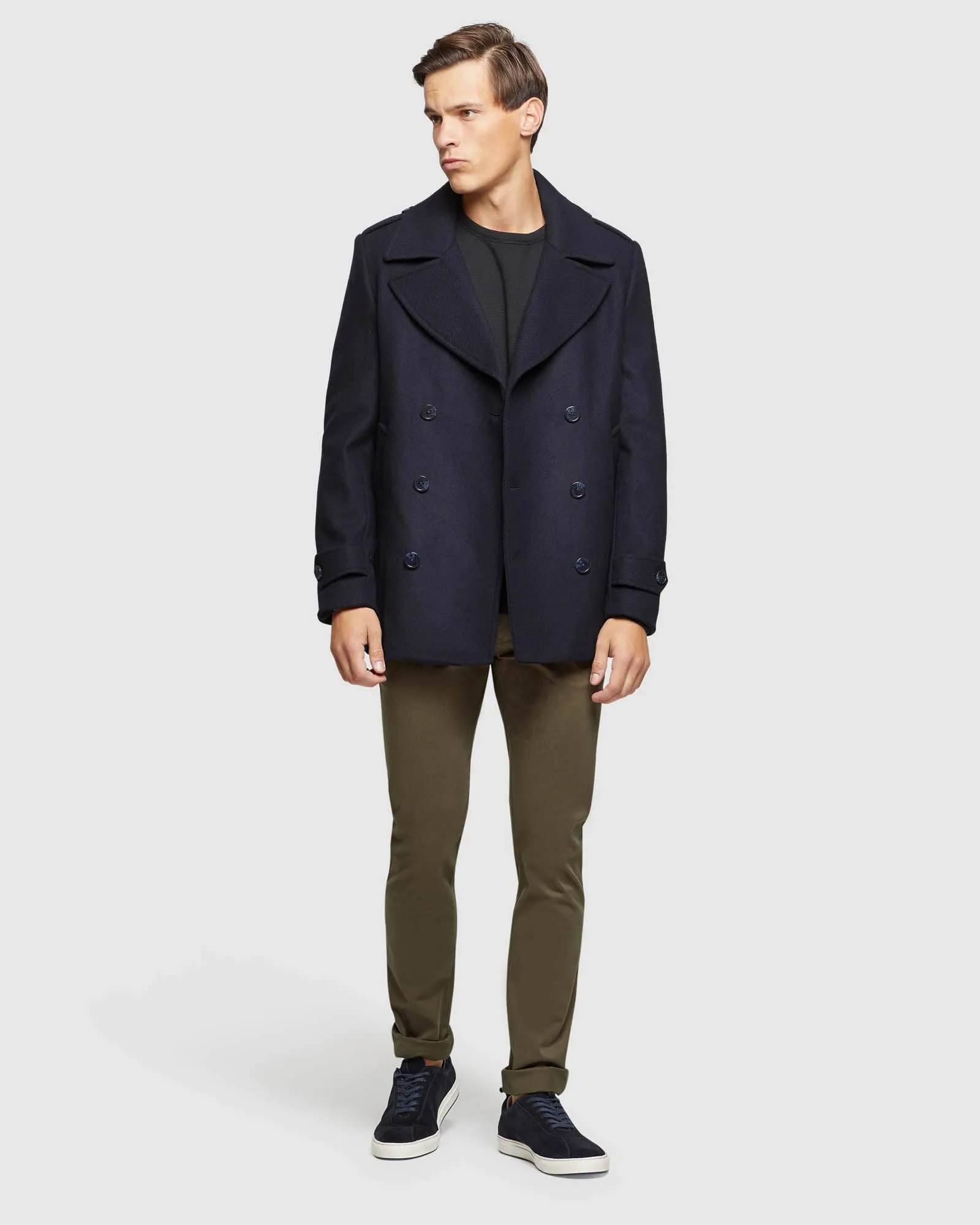 Stretch Organic Cotton Skinny Chinos