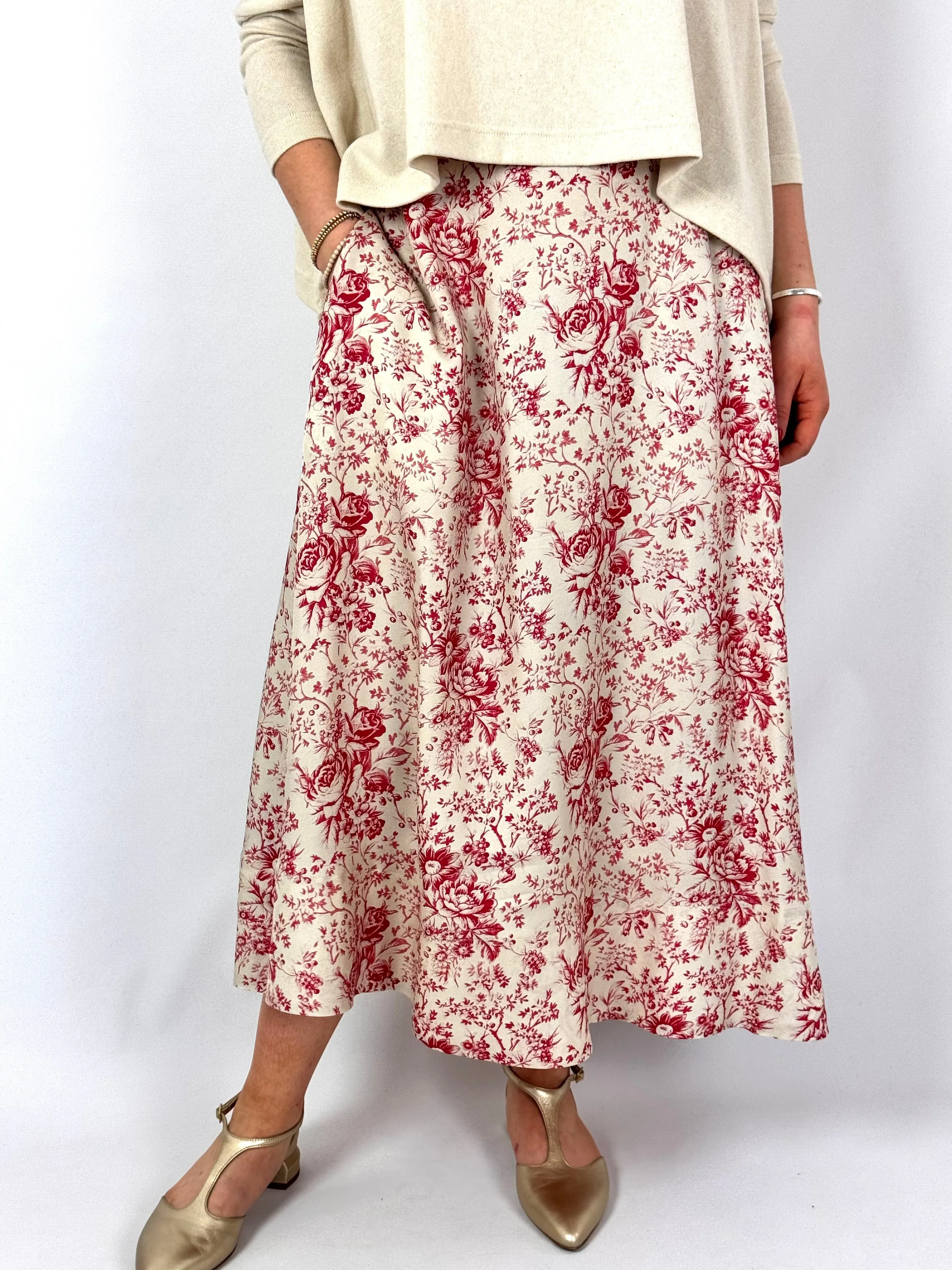 Tapis Noir Caroline Skirt Pink