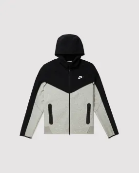 TECH FLEECE WINDRUNNER HOODIE "DK GREY HEATHER"
