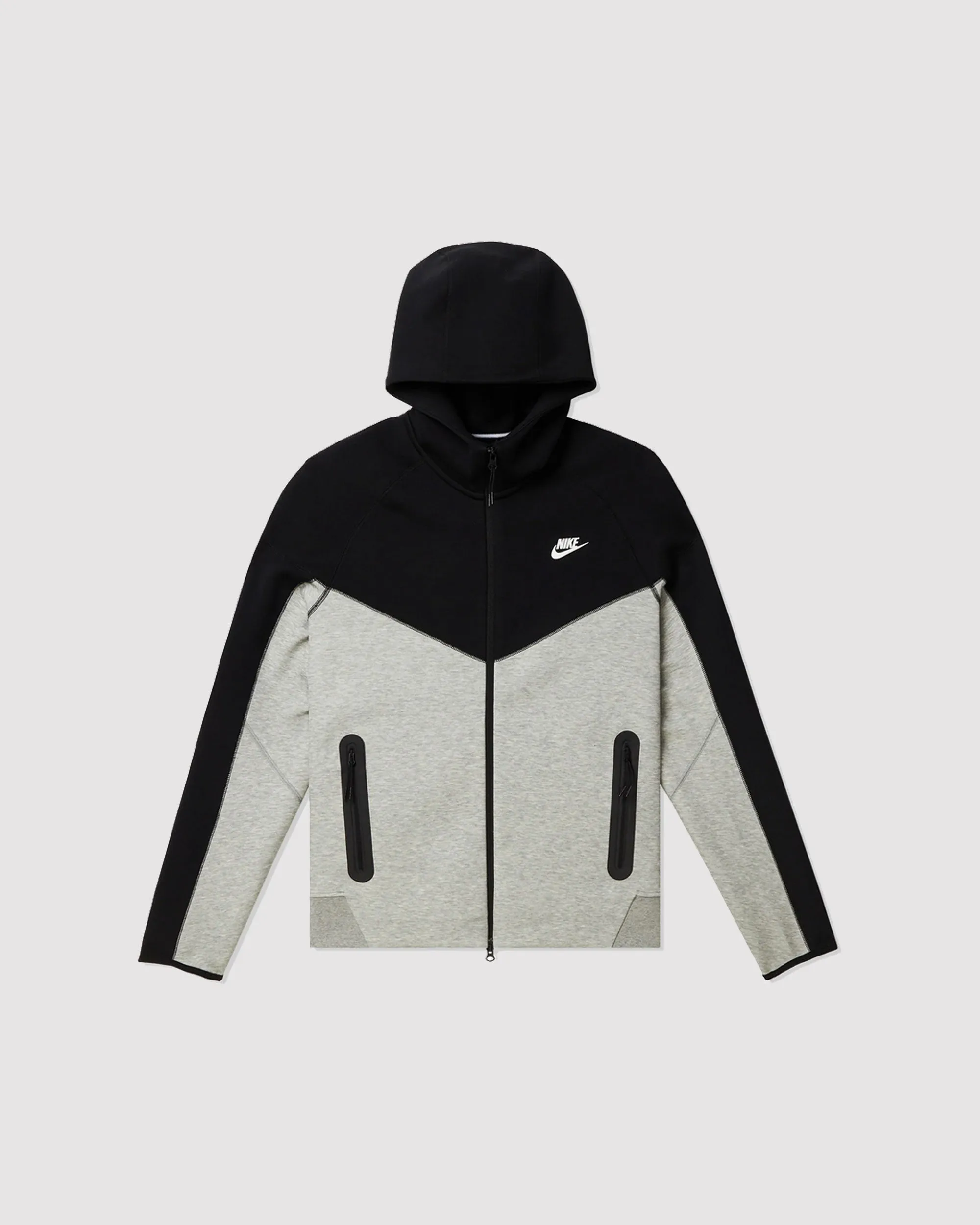 TECH FLEECE WINDRUNNER HOODIE "DK GREY HEATHER"